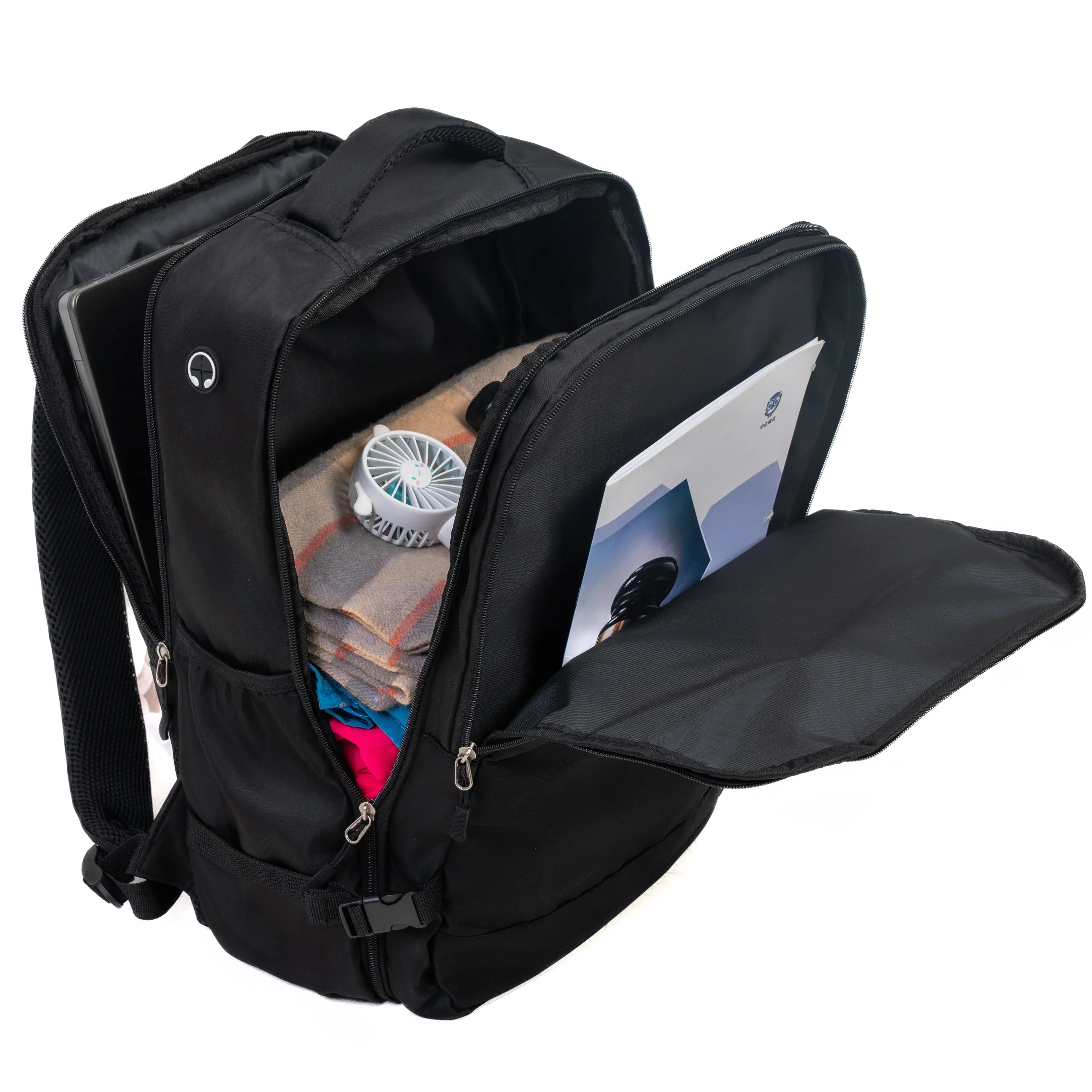 9-Piece Black Luggage Set by GigaTech with TSA Lock - Image 7