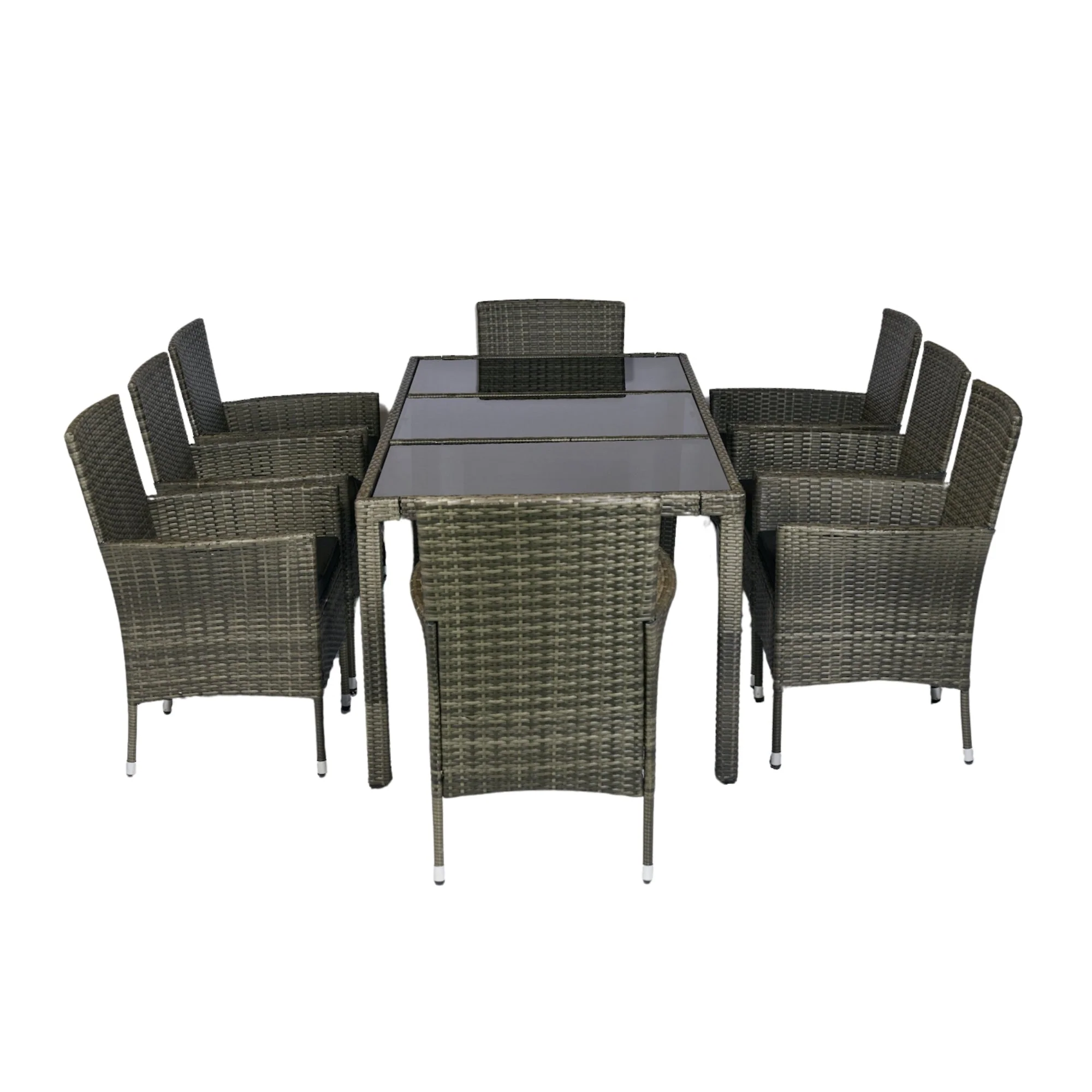 9 Piece Outdoor Patio Wicker Dining Set - Image 10