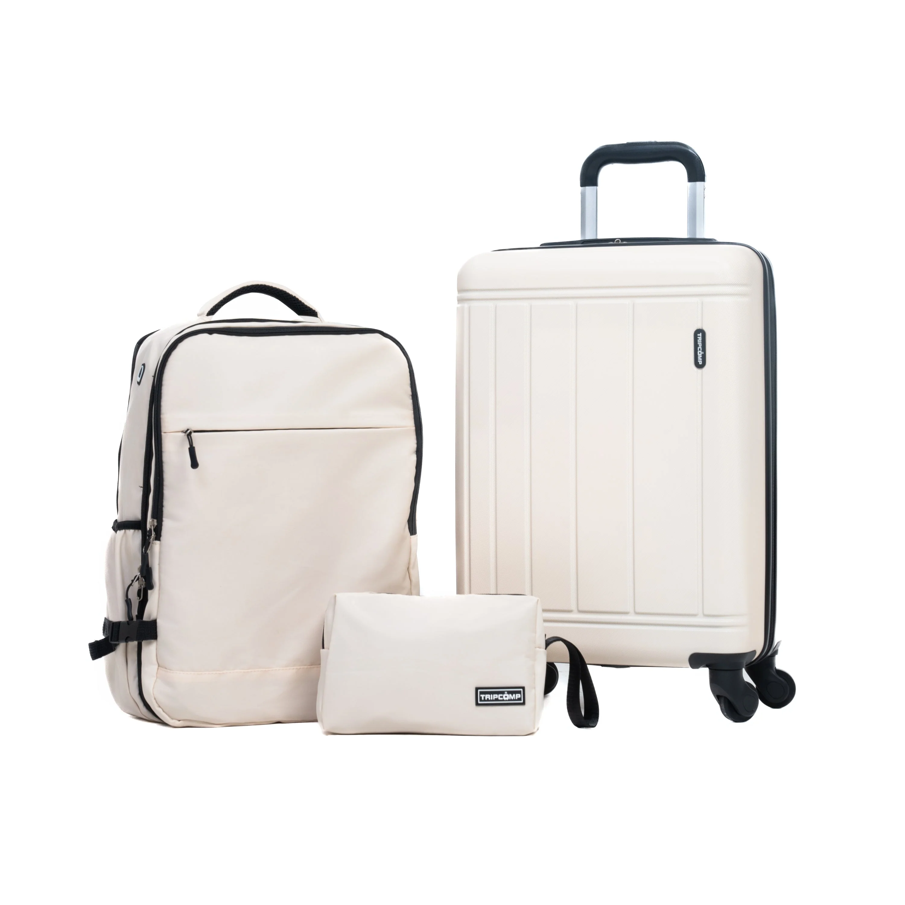 9-Piece White Luggage Set by GigaTech - Image 13