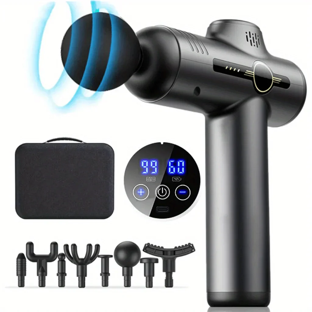 99 Speed Muscle Massage Gun for Neck Back Deep Tissue Percussion Fitness Tool - Image 6