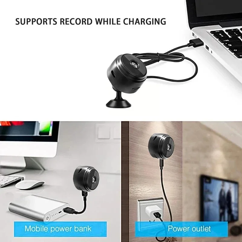 A9 HD WiFi Security Camera Smart Home Monitor Wireless Video Surveillance Cam - Image 5