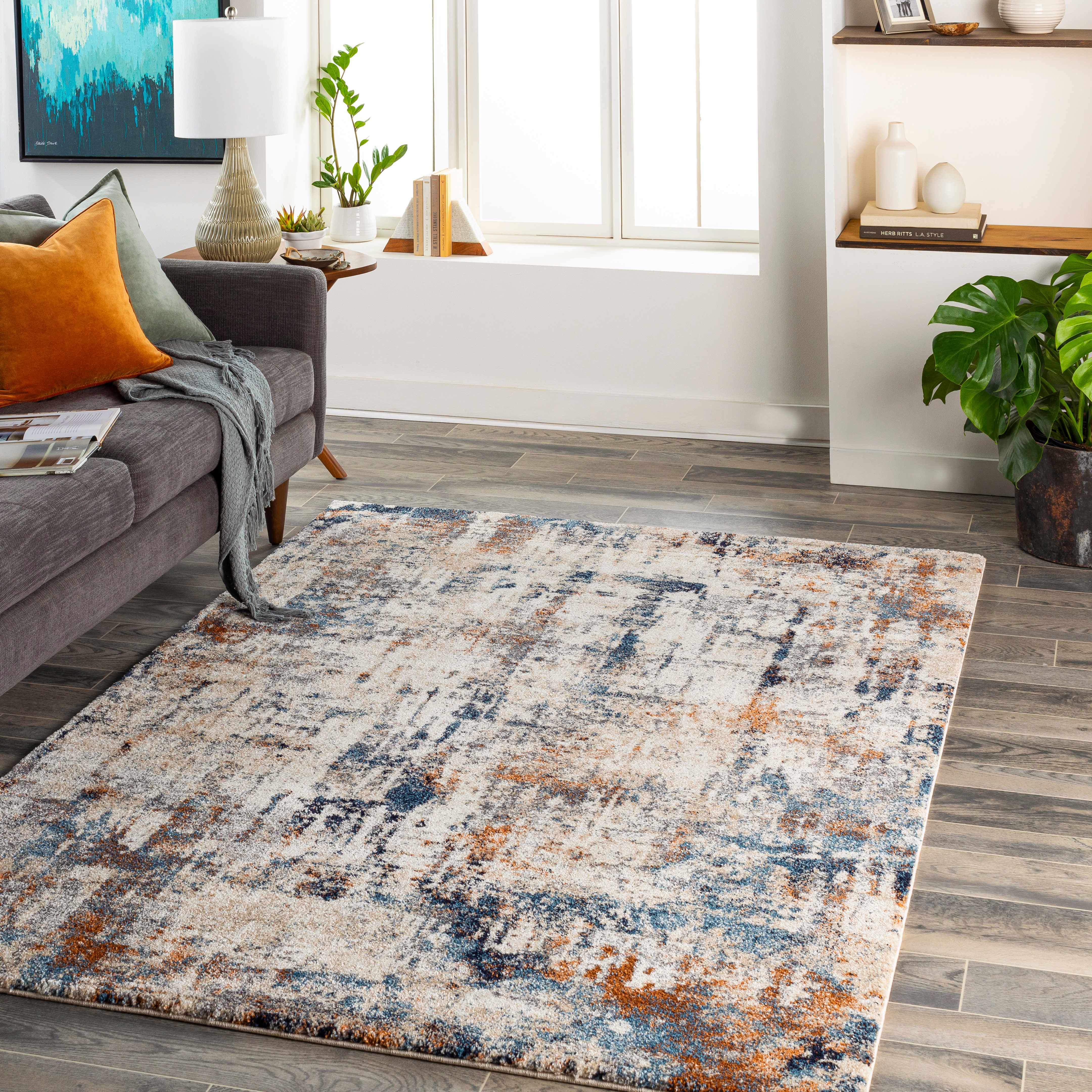 Abaca Abstract Thick Rug - Image 2