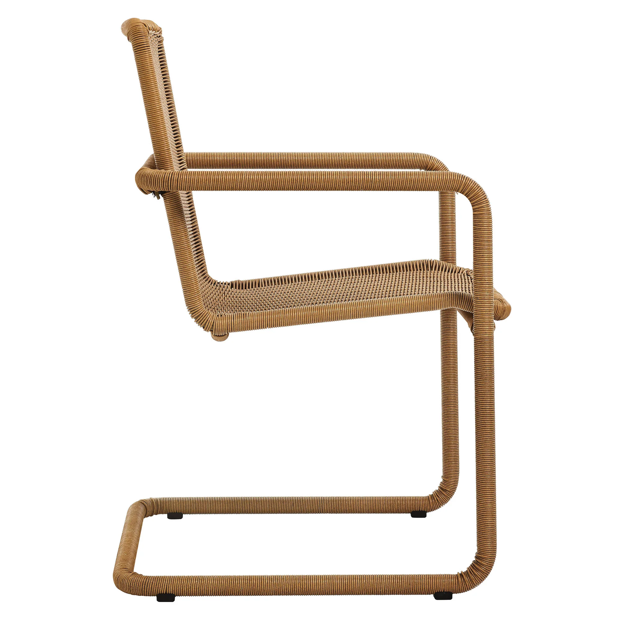 Abacus Outdoor Patio Wicker Dining Chairs Set of 2 by Modway - Image 10