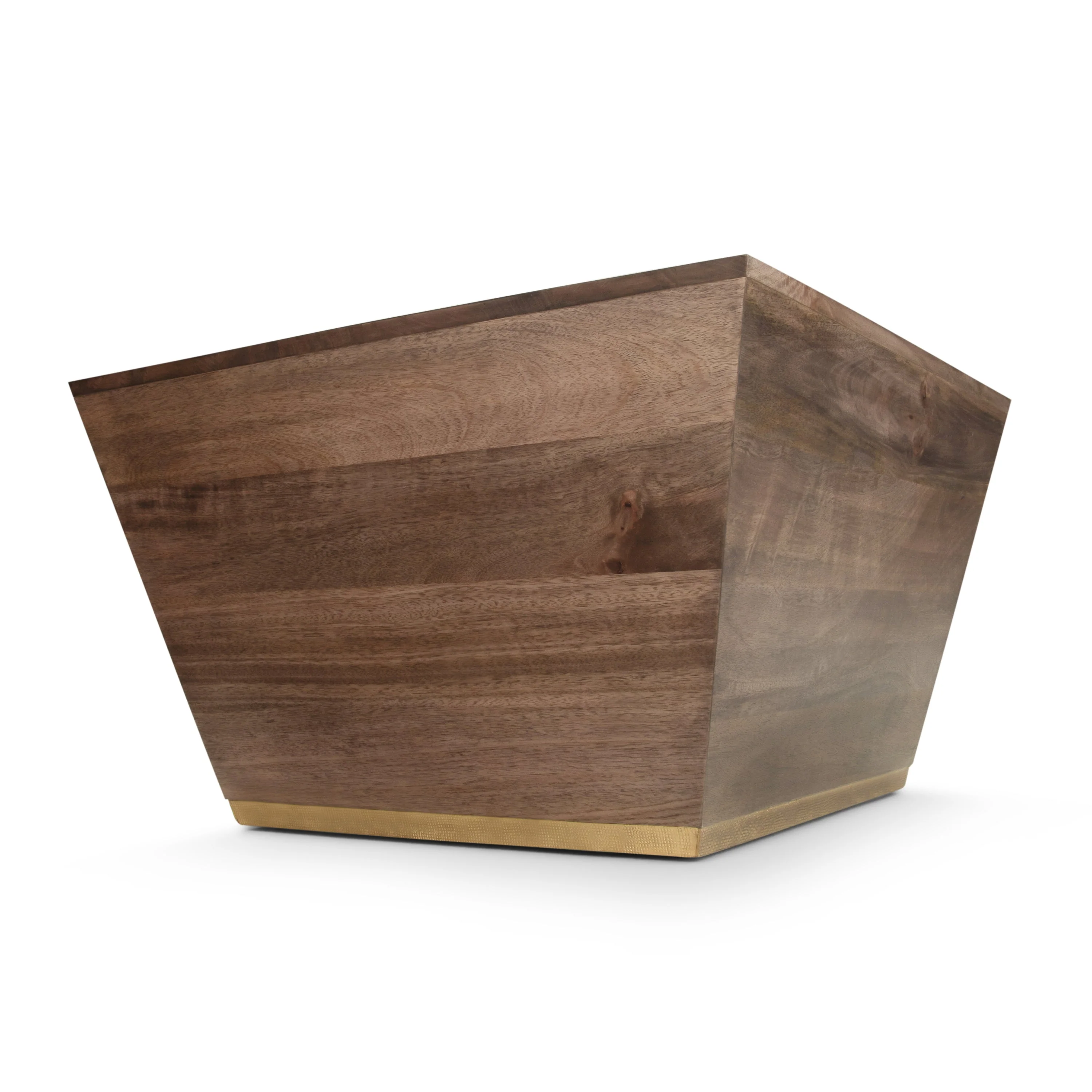 Abba Square Coffee Table - Dark Brown - Image 7