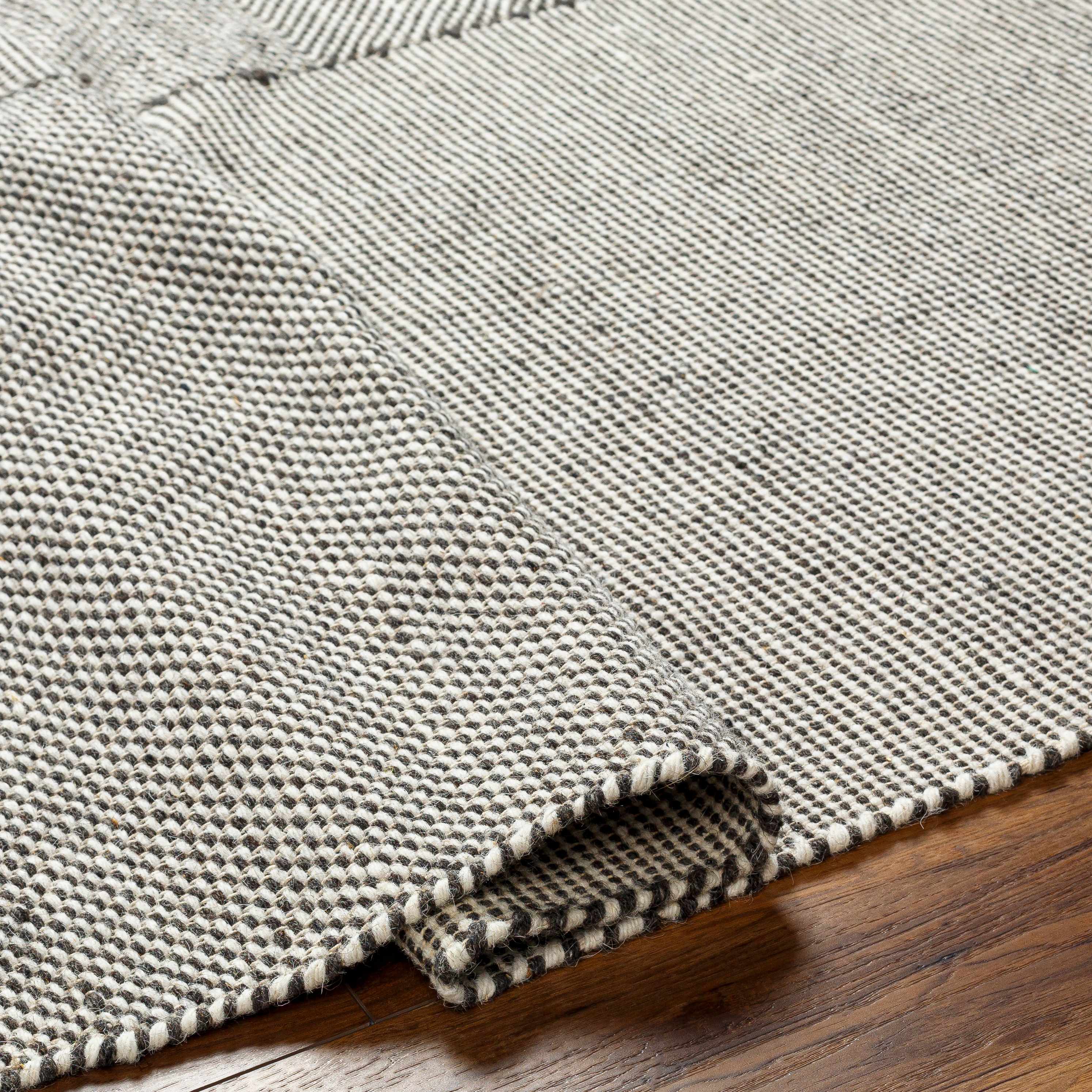 Abhay Gray Wool Area Rug - Clearance - Image 5