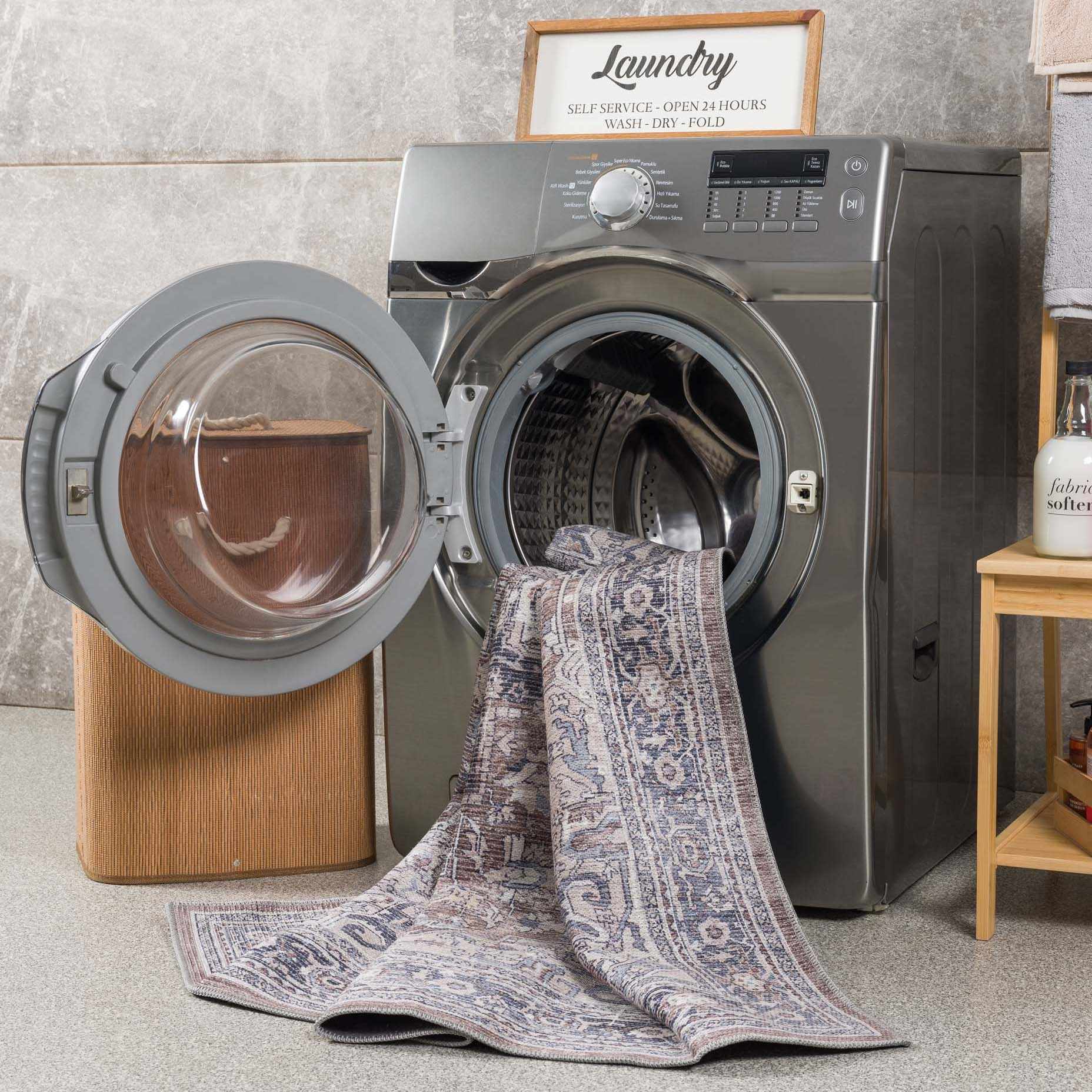 Abner Washable Area Rug - Clearance - Image 9