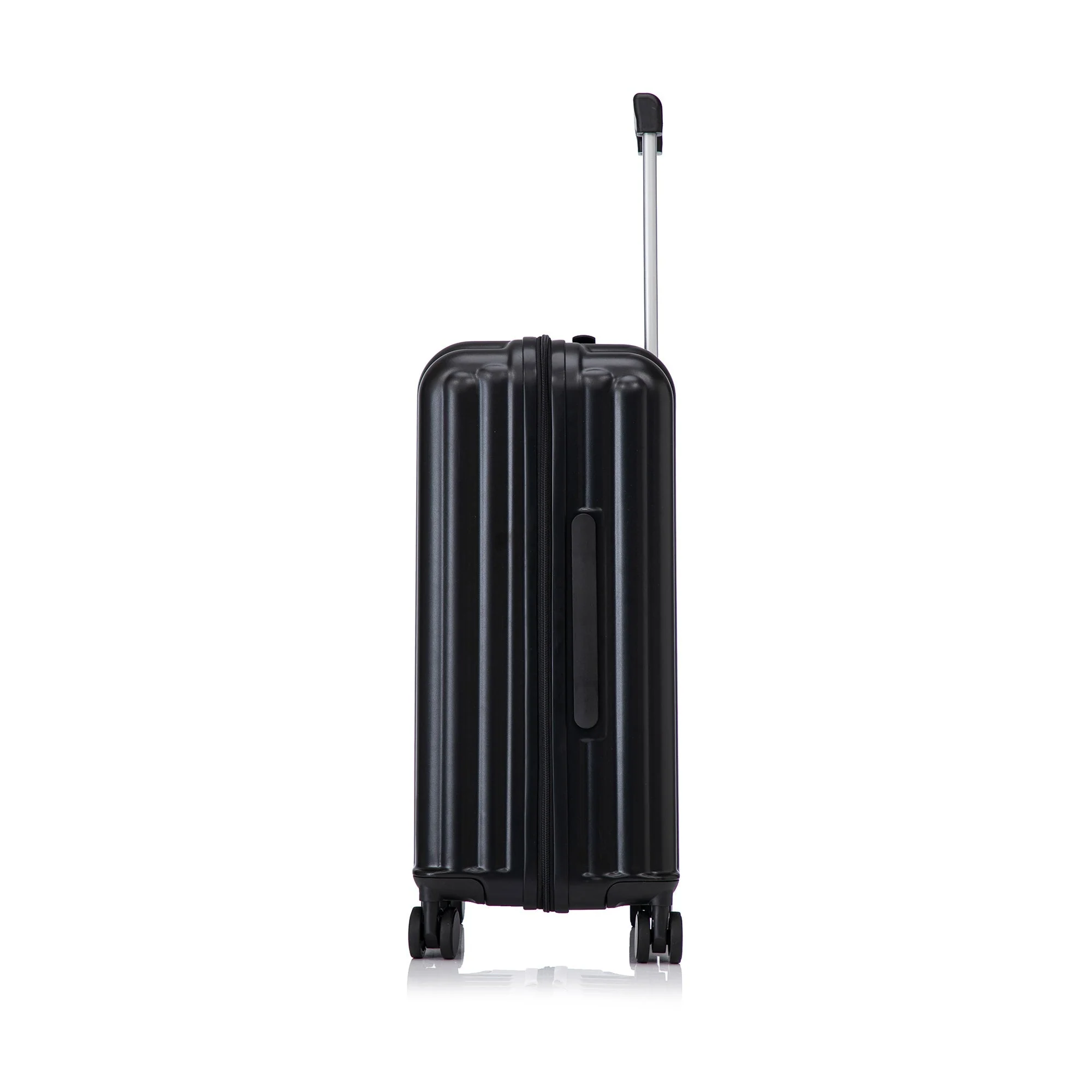 ABS Spinner Wheel Luggage Carry On Suitcase with Cup Holder and USB Port - Image 23