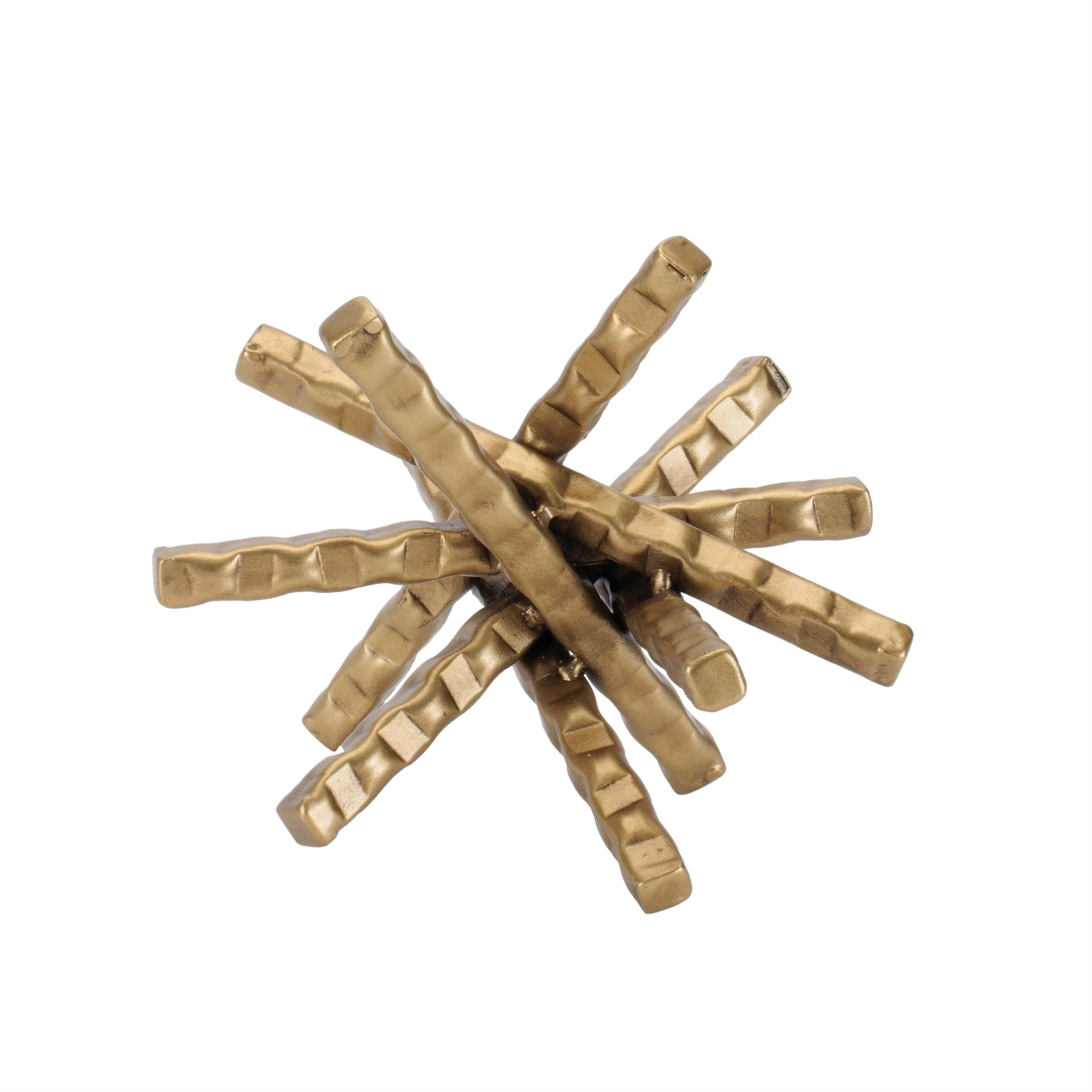 Abstract Textured Metal Sculpture (Set of 4) - Image 3