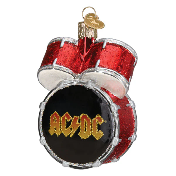 AC/DC Drum Set Ornament - Image 3