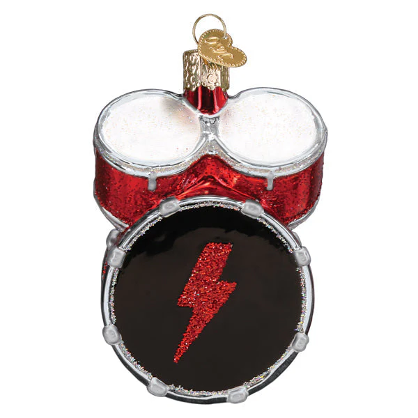 AC/DC Drum Set Ornament - Image 4