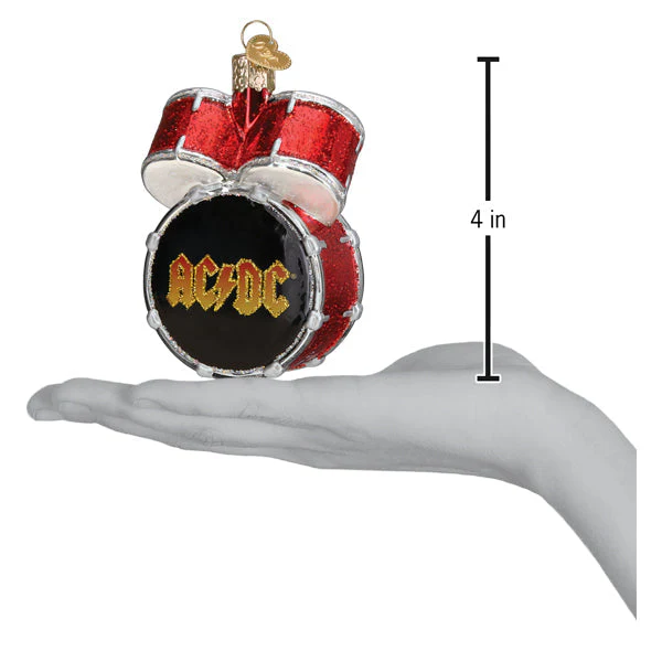 AC/DC Drum Set Ornament - Image 6