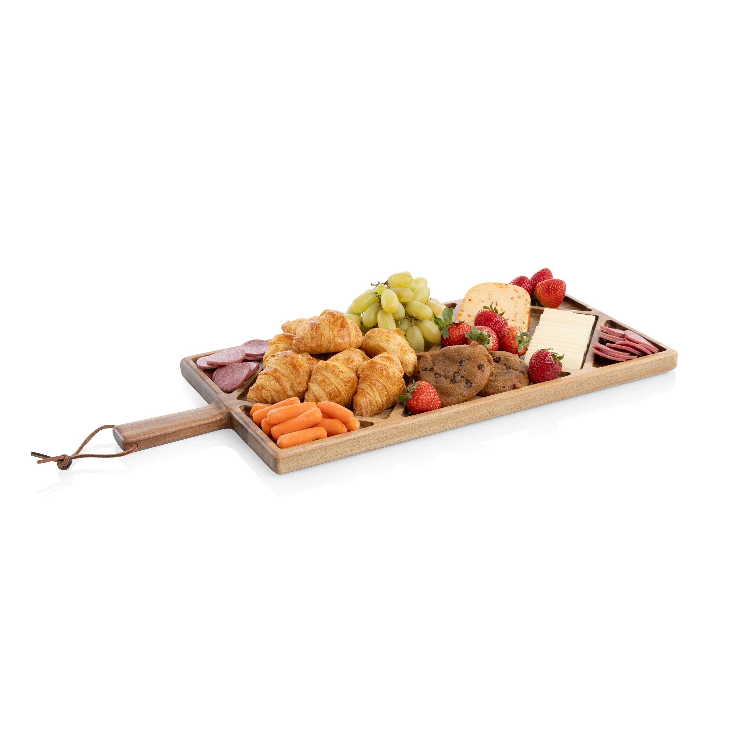 Acacia Grazing Charcuterie Sectioned Serving Board - Image 14