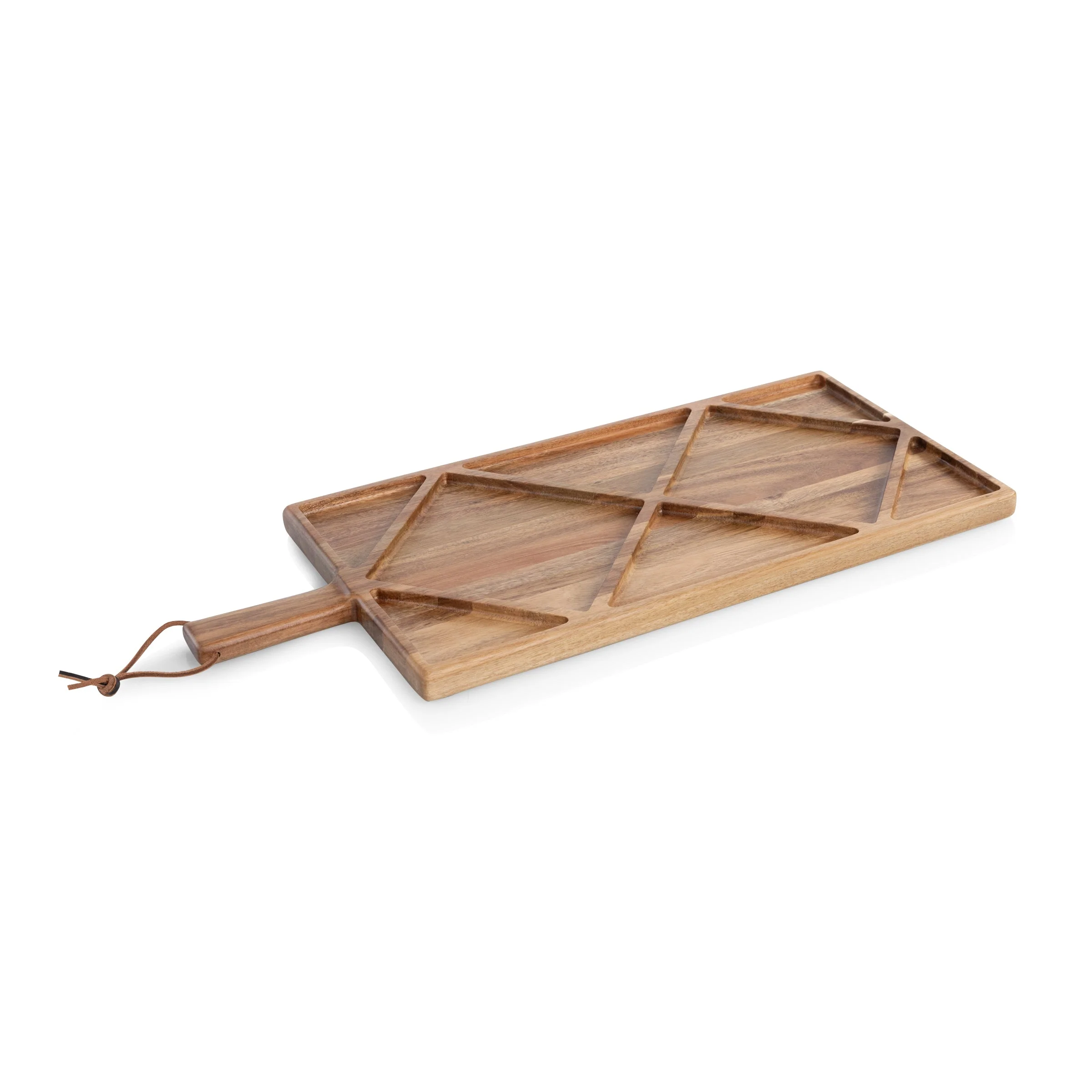 Acacia Grazing Charcuterie Sectioned Serving Board - Image 3