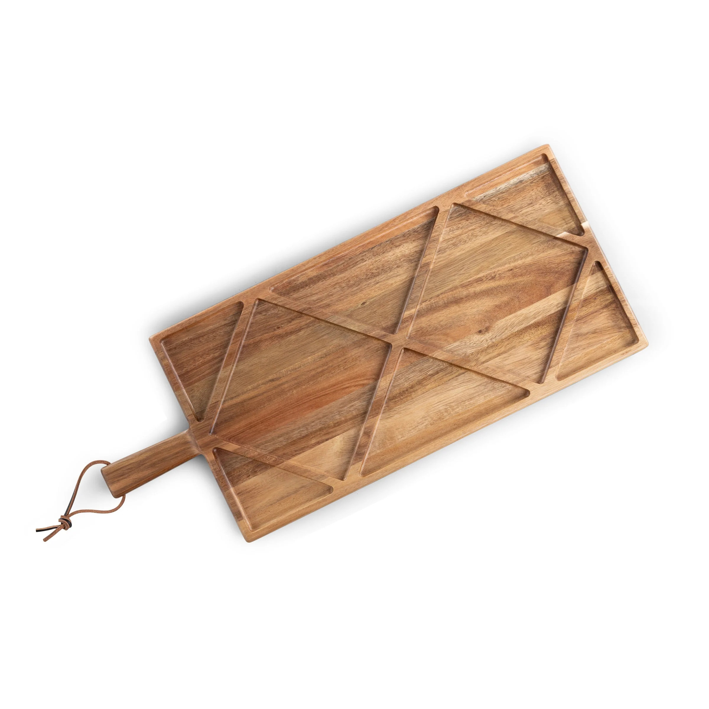Acacia Grazing Charcuterie Sectioned Serving Board - Image 6