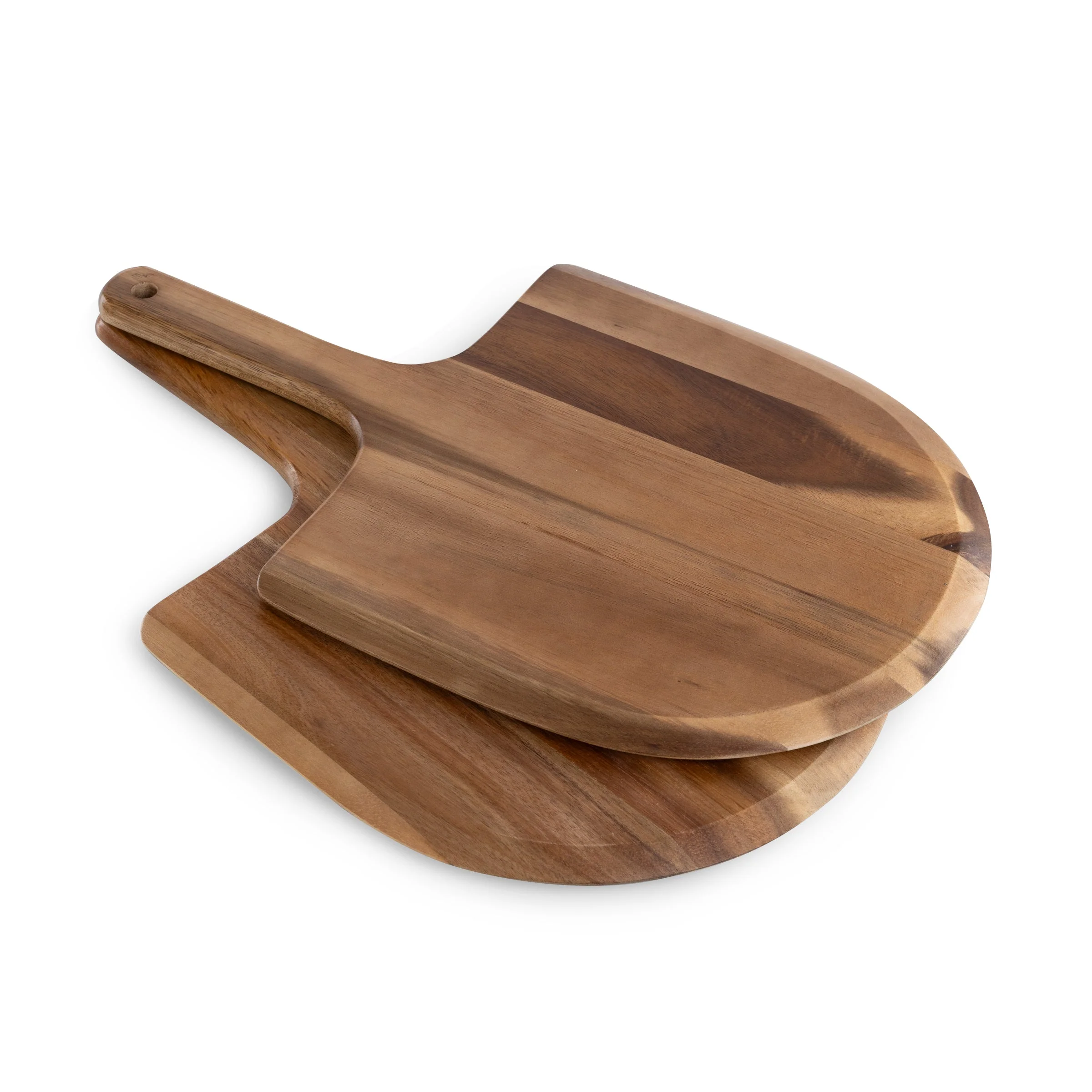 Acacia Personal Pizza Peel Serving Board Paddle Set of 2 - Image 3