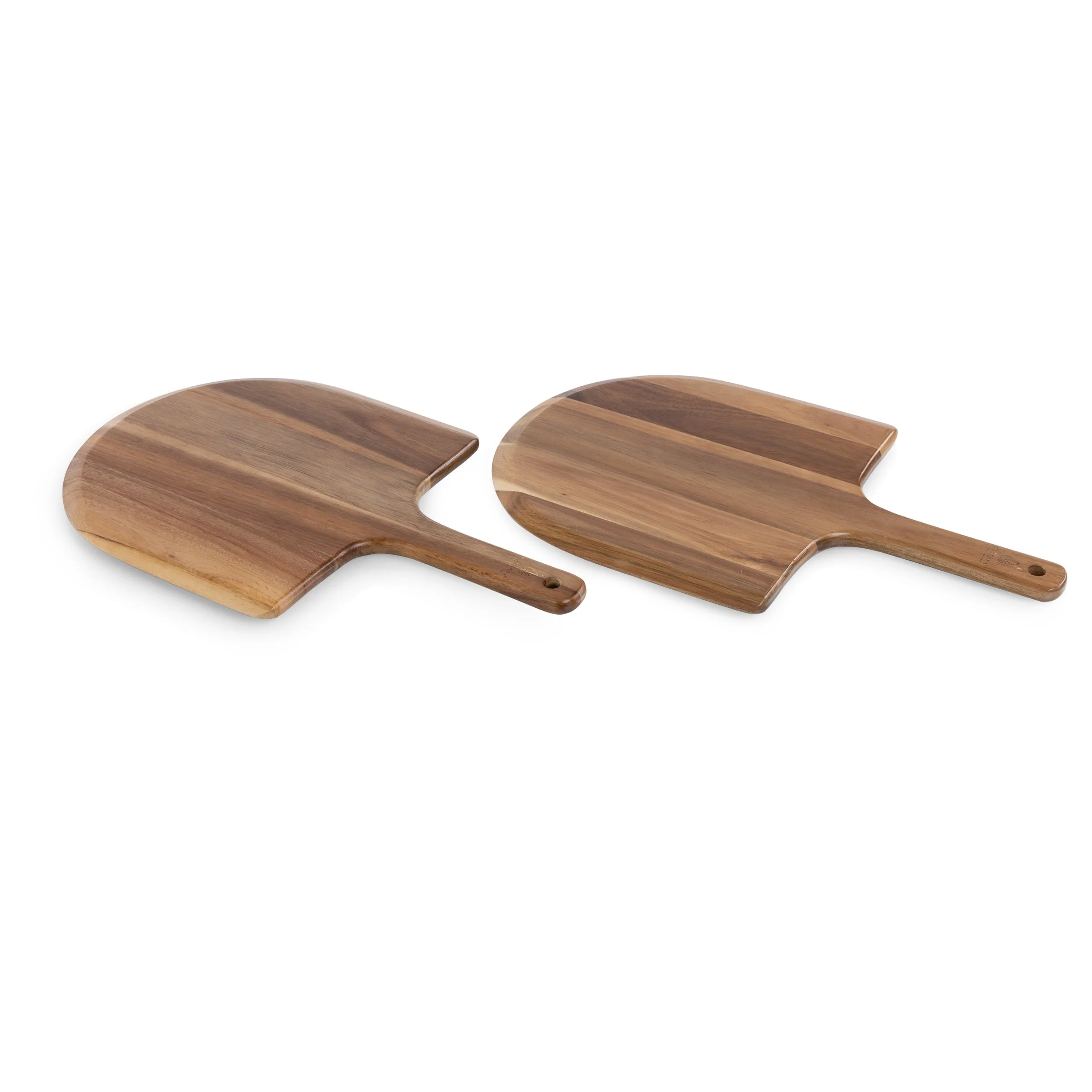 Acacia Personal Pizza Peel Serving Board Paddle Set of 2 - Image 4