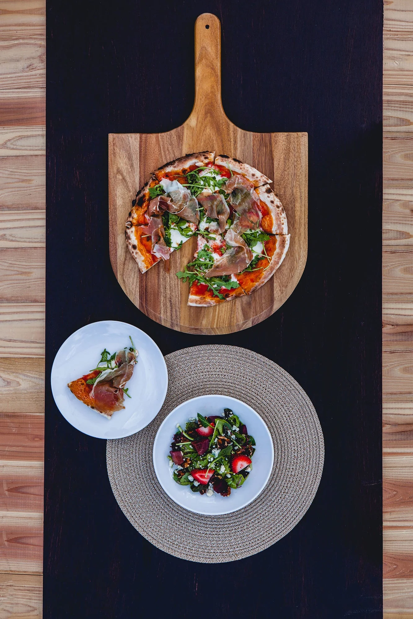 Acacia Pizza Peel Serving Paddle - Image 4