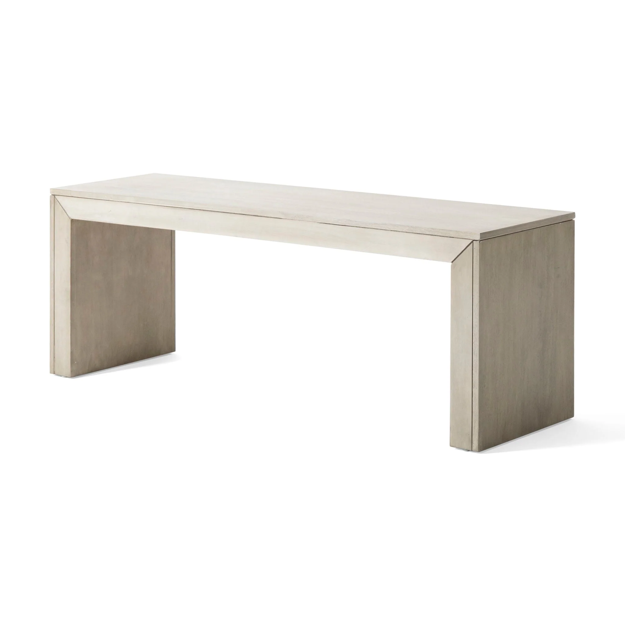 Acacia Wood Dining Bench, Farmhouse Style - Image 13