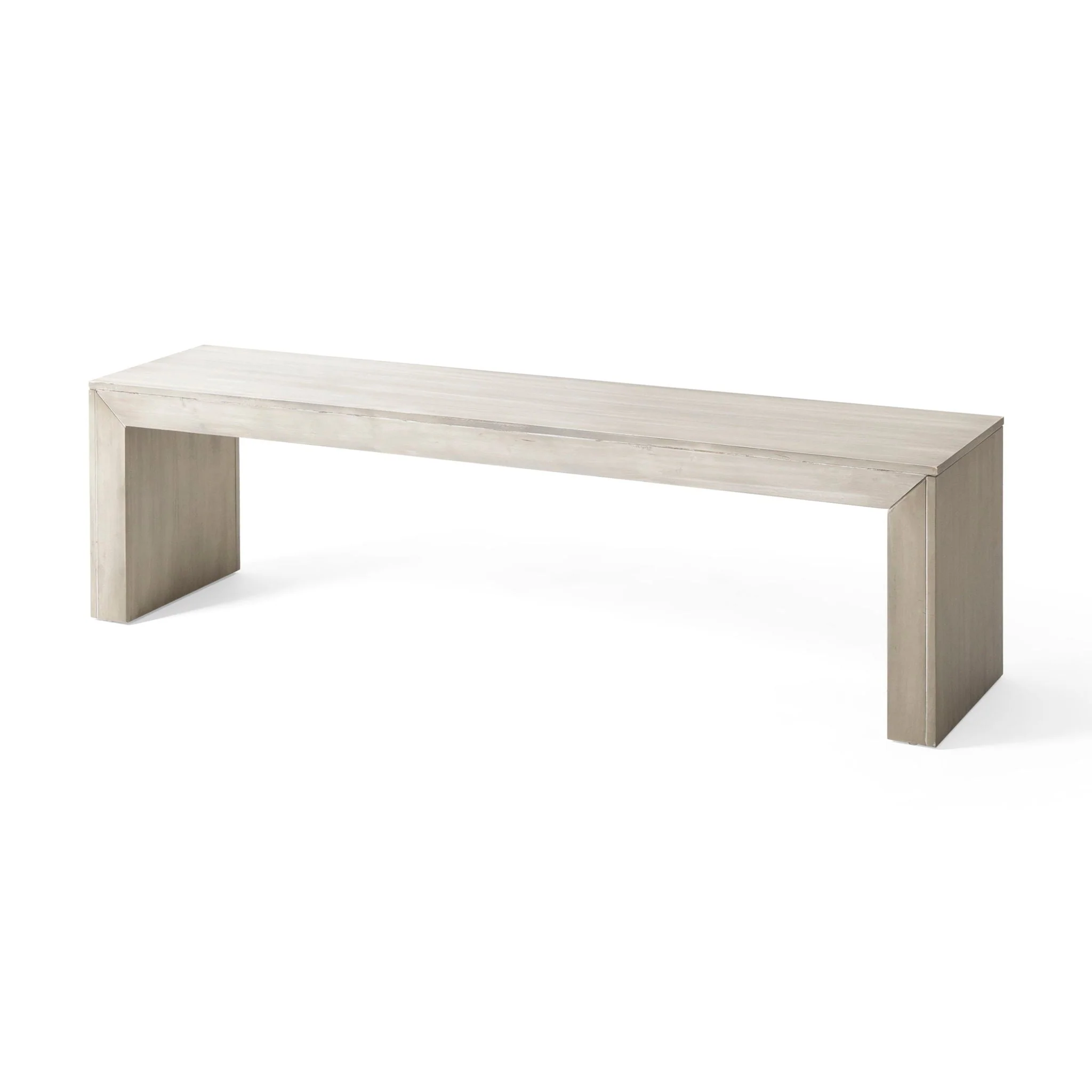 Acacia Wood Dining Bench, Farmhouse Style - Image 7