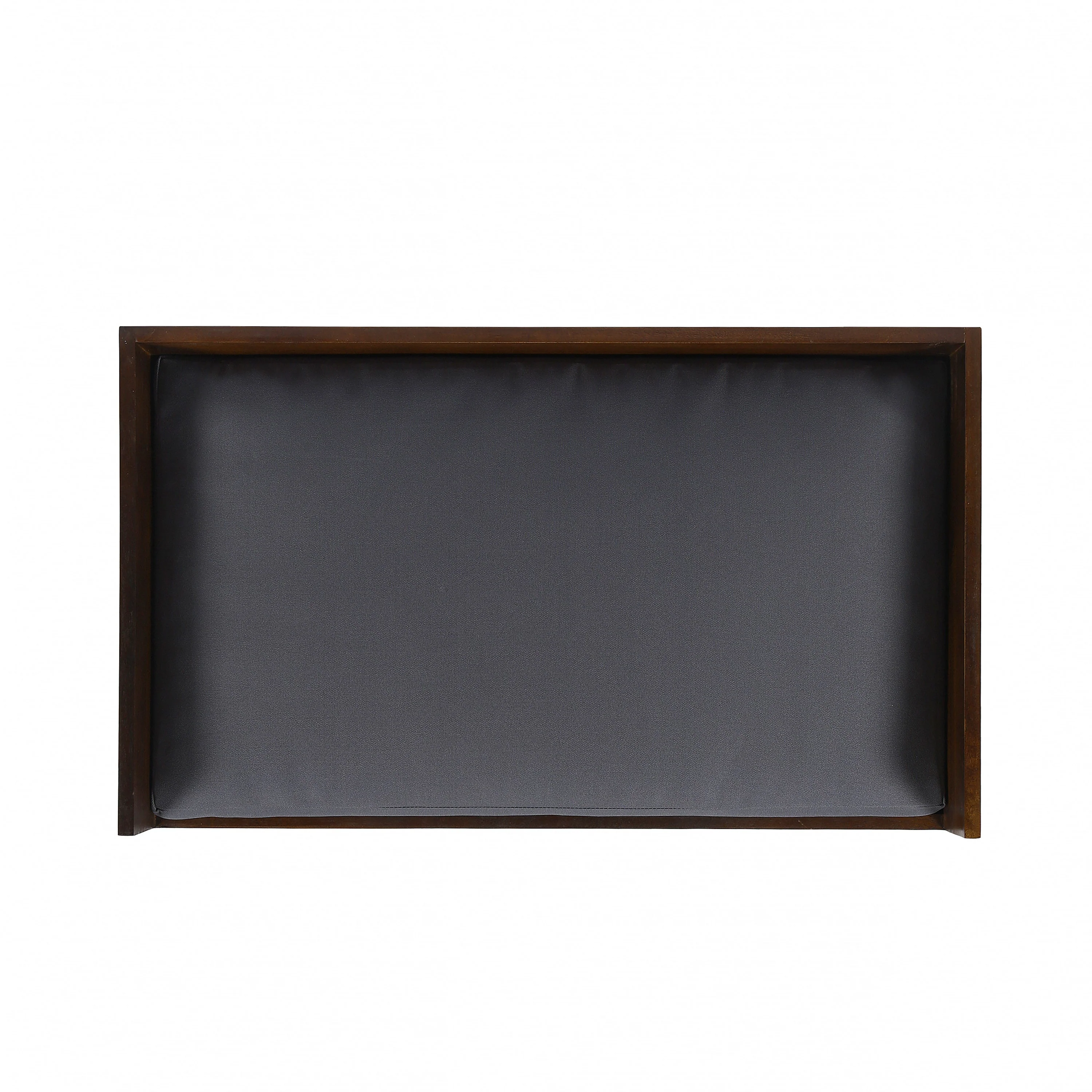 Acacia Wood Dog Bed with Sleek Hairpin Legs - Image 6