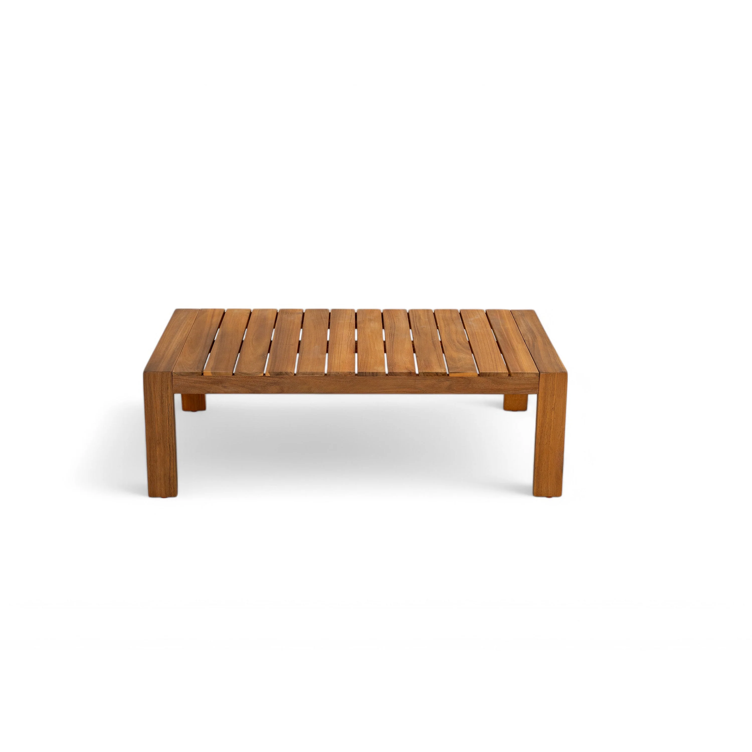 Acacia Wood Outdoor Sofa Set for 4 with Cushions and Coffee Table - Image 17