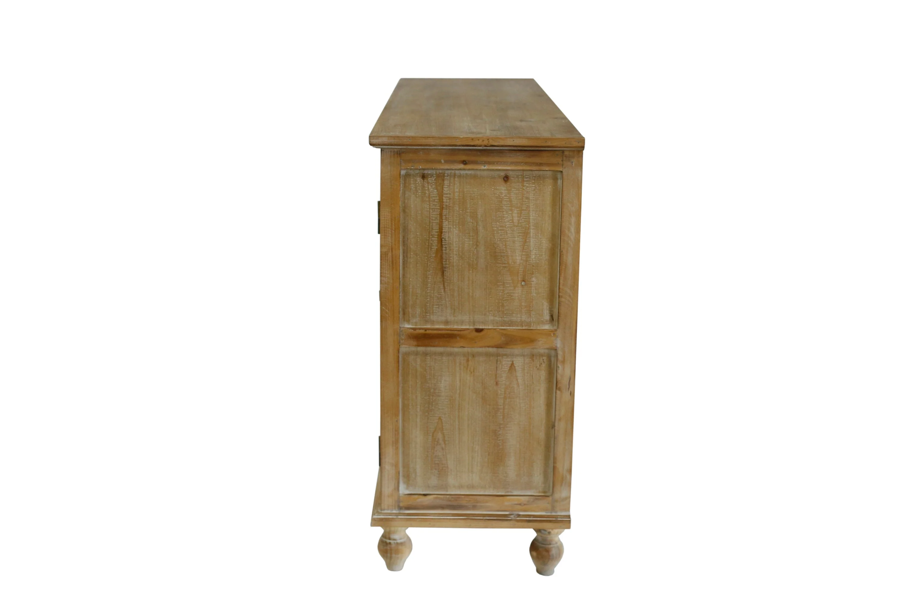 Accent Cabinet With 4 Doors Farmhouse Sideboard Buffet Cabinet - Image 10