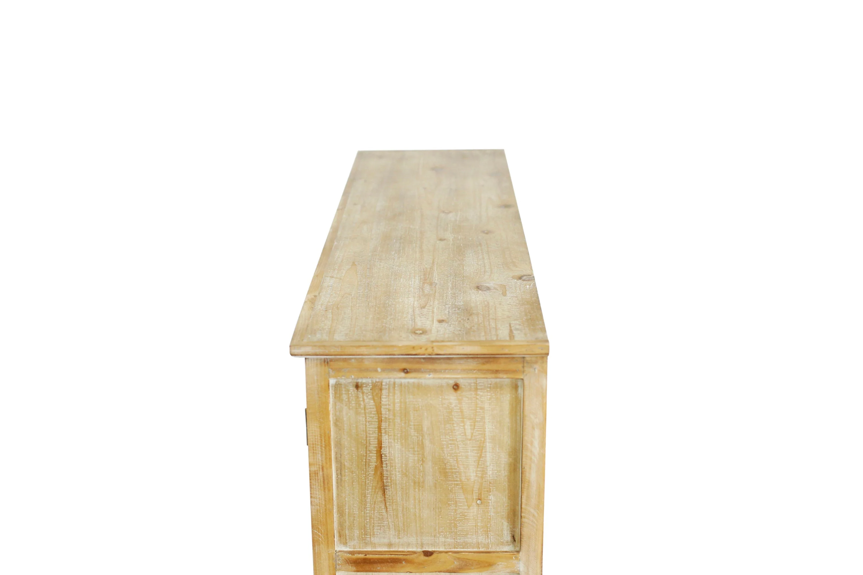 Accent Cabinet With 4 Doors Farmhouse Sideboard Buffet Cabinet - Image 15
