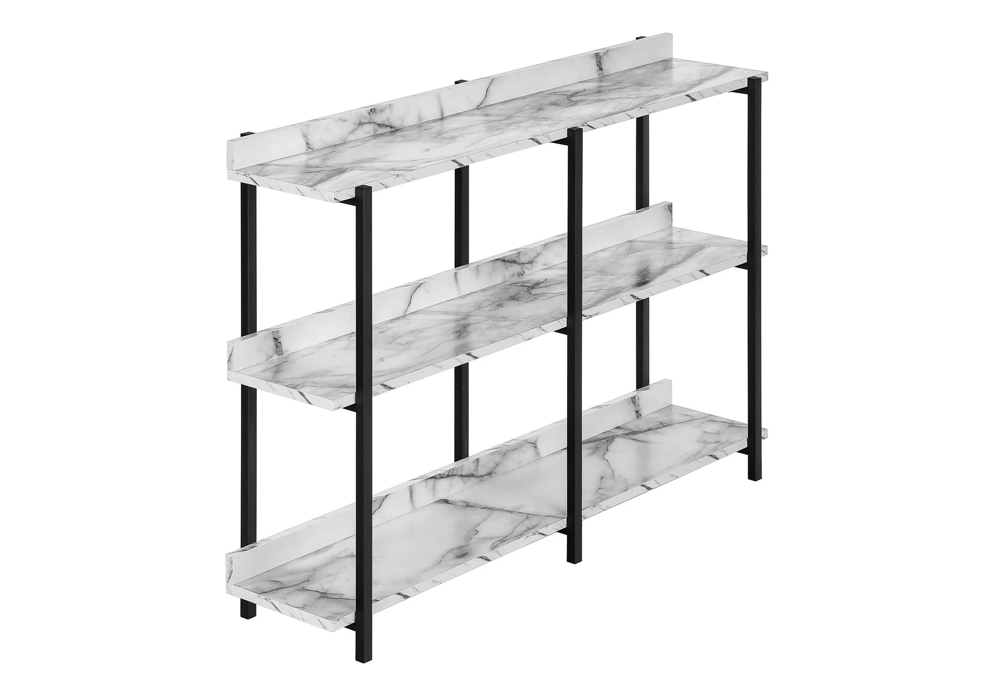 Accent Console Table For Entryway, 3 Tier Design - Image 14