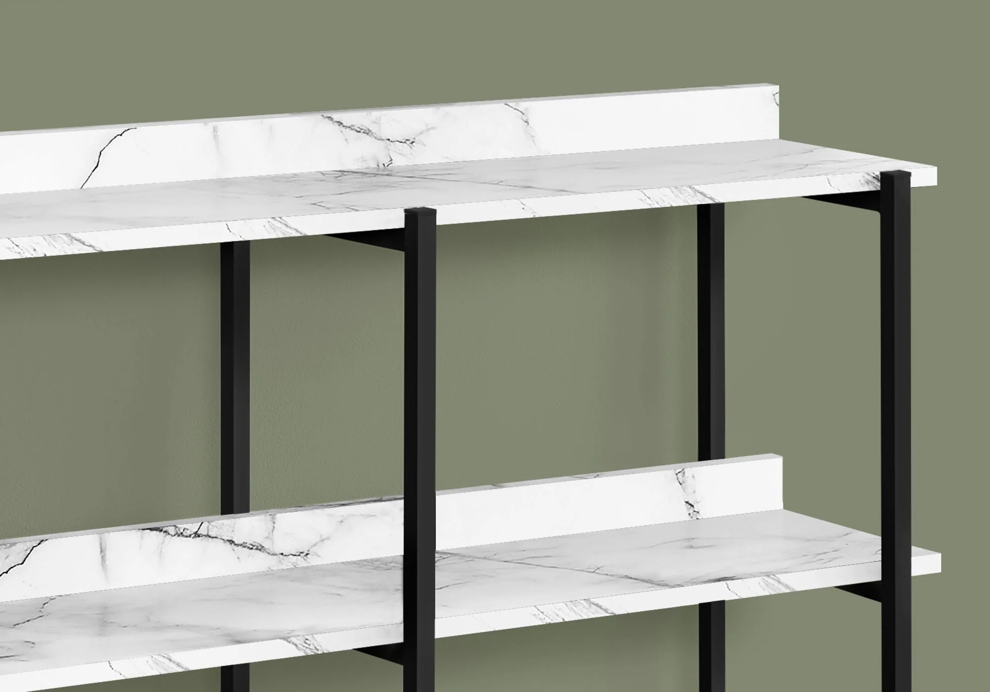 Accent Console Table For Entryway, 3 Tier Design - Image 16