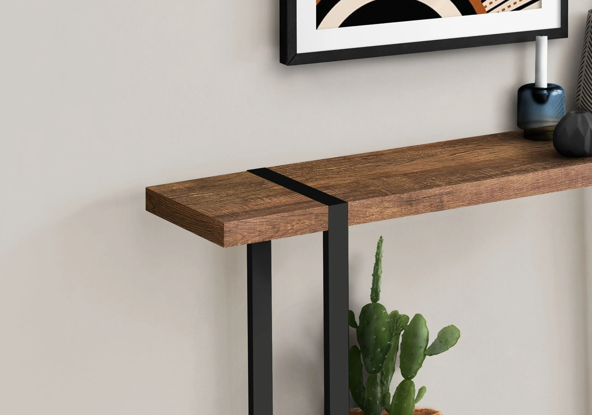 Accent Console Table For Entryway, Design Style - Image 3