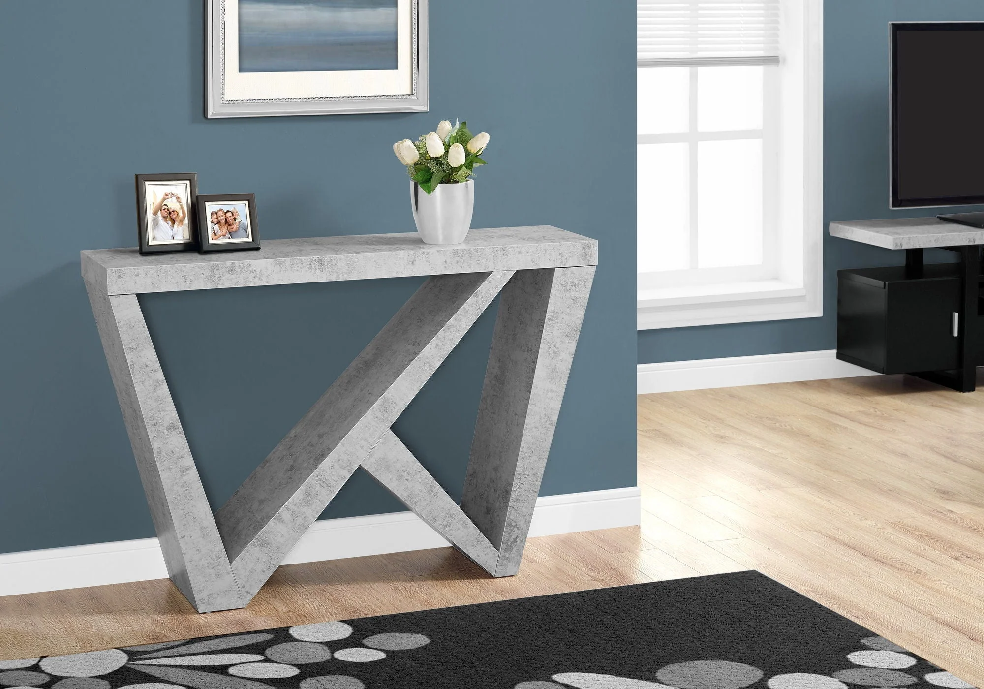 Accent Console Table For Entryway, Durable Construction - Image 11