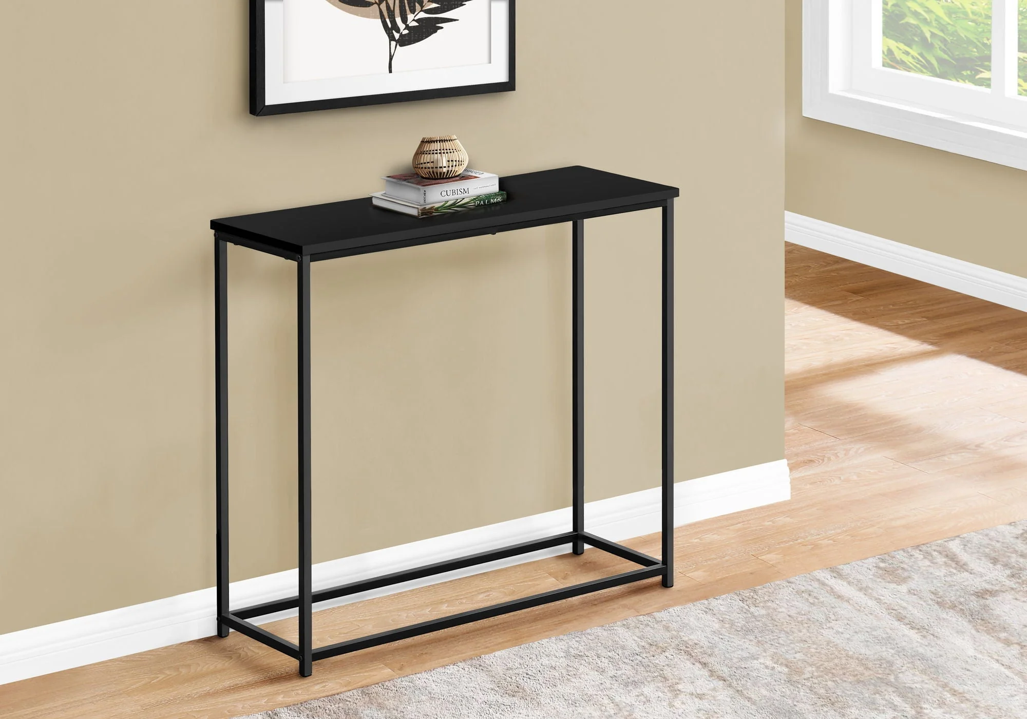 Accent Console Table For Entryway, Stable Support, Contemporary & Modern - Image 10
