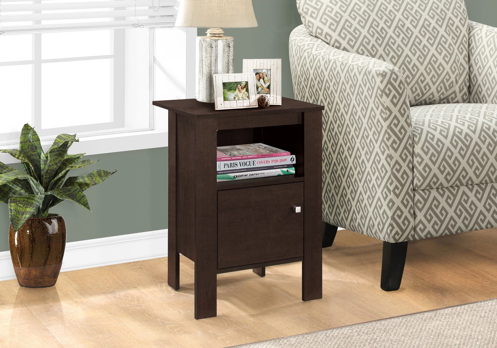 Accent Nightstands with Storage and Transitional Style - Image 5