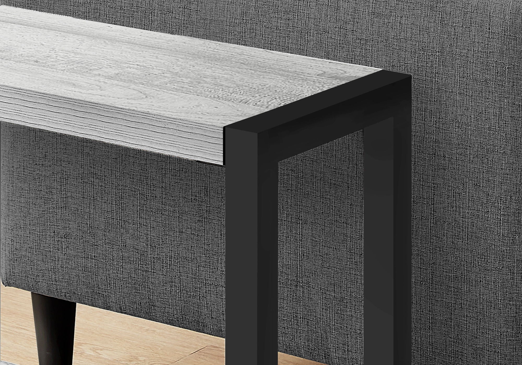 Accent Side Table, Narrow, Small, 2 Tier, Contemporary and Modern - Image 11