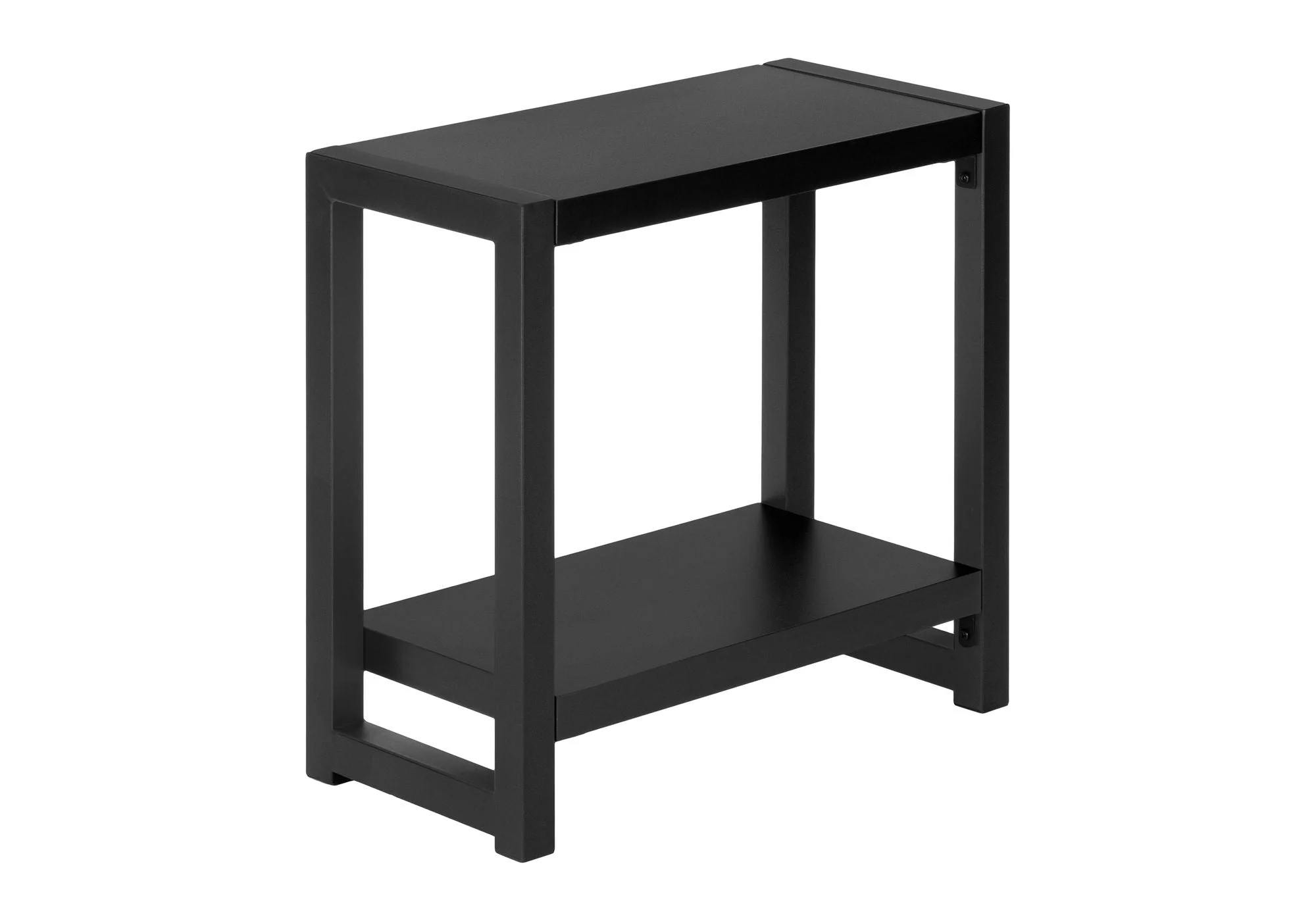 Accent Side Table, Narrow, Small, 2 Tier, Contemporary and Modern - Image 8