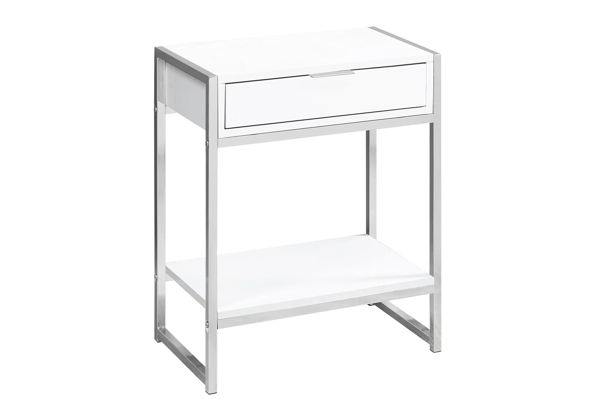 Accent Side Table, Storage Drawer, Spacious Tabletop - Image 16