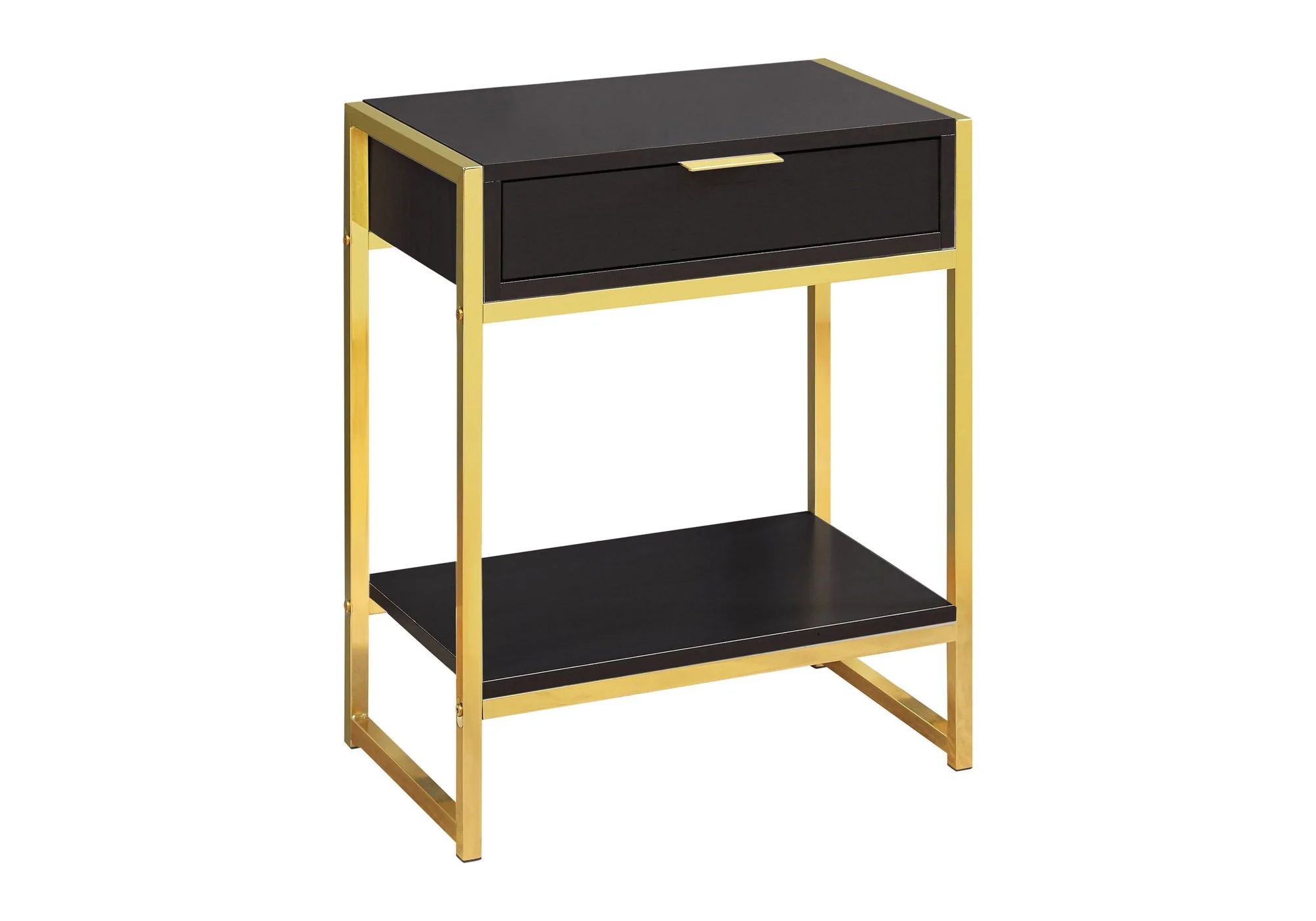 Accent Side Table, Storage Drawer, Spacious Tabletop - Image 9