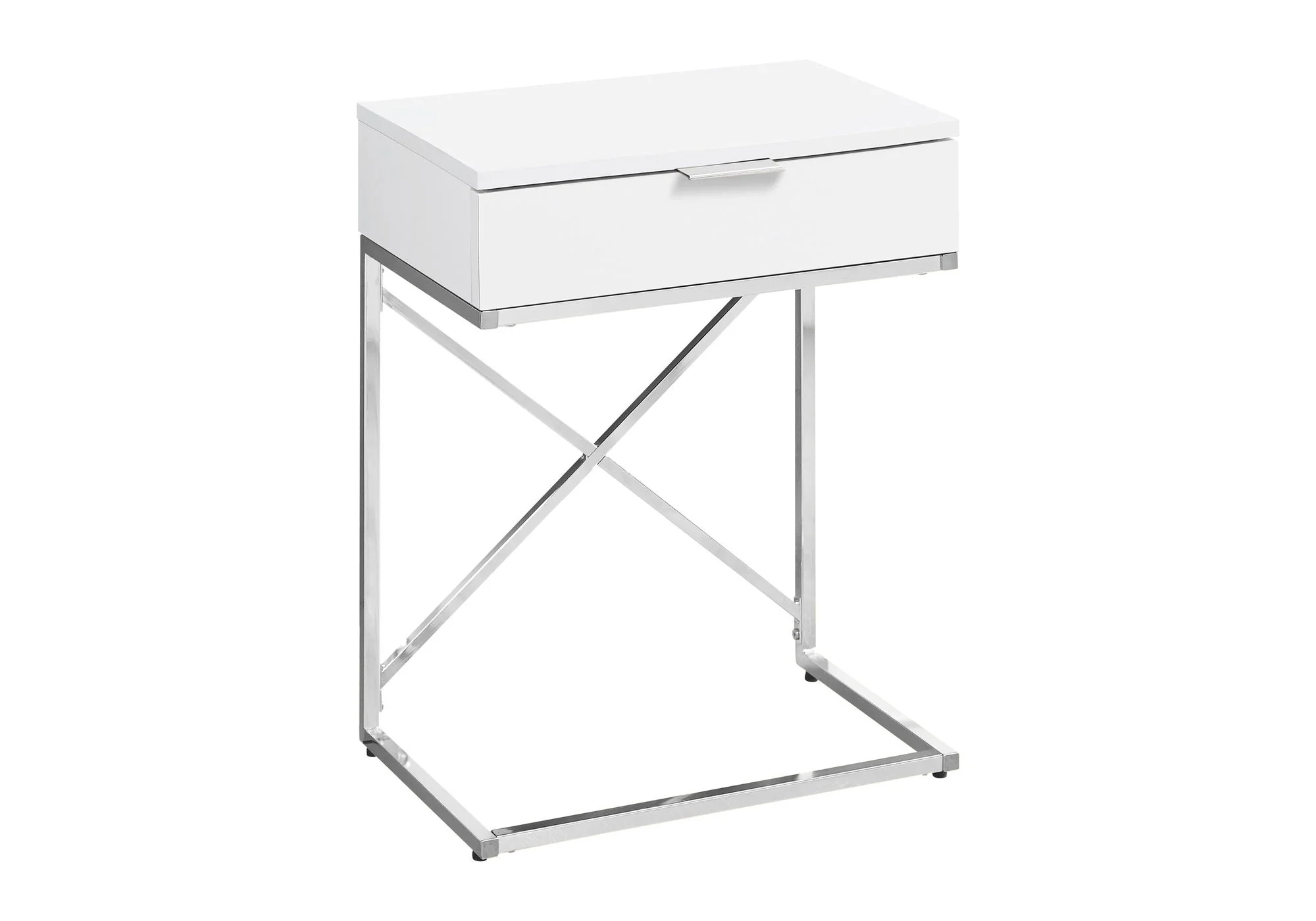 Accent Side Table, Storage Drawer, Spacious Tabletop, Contemporary & Modern - Image 10