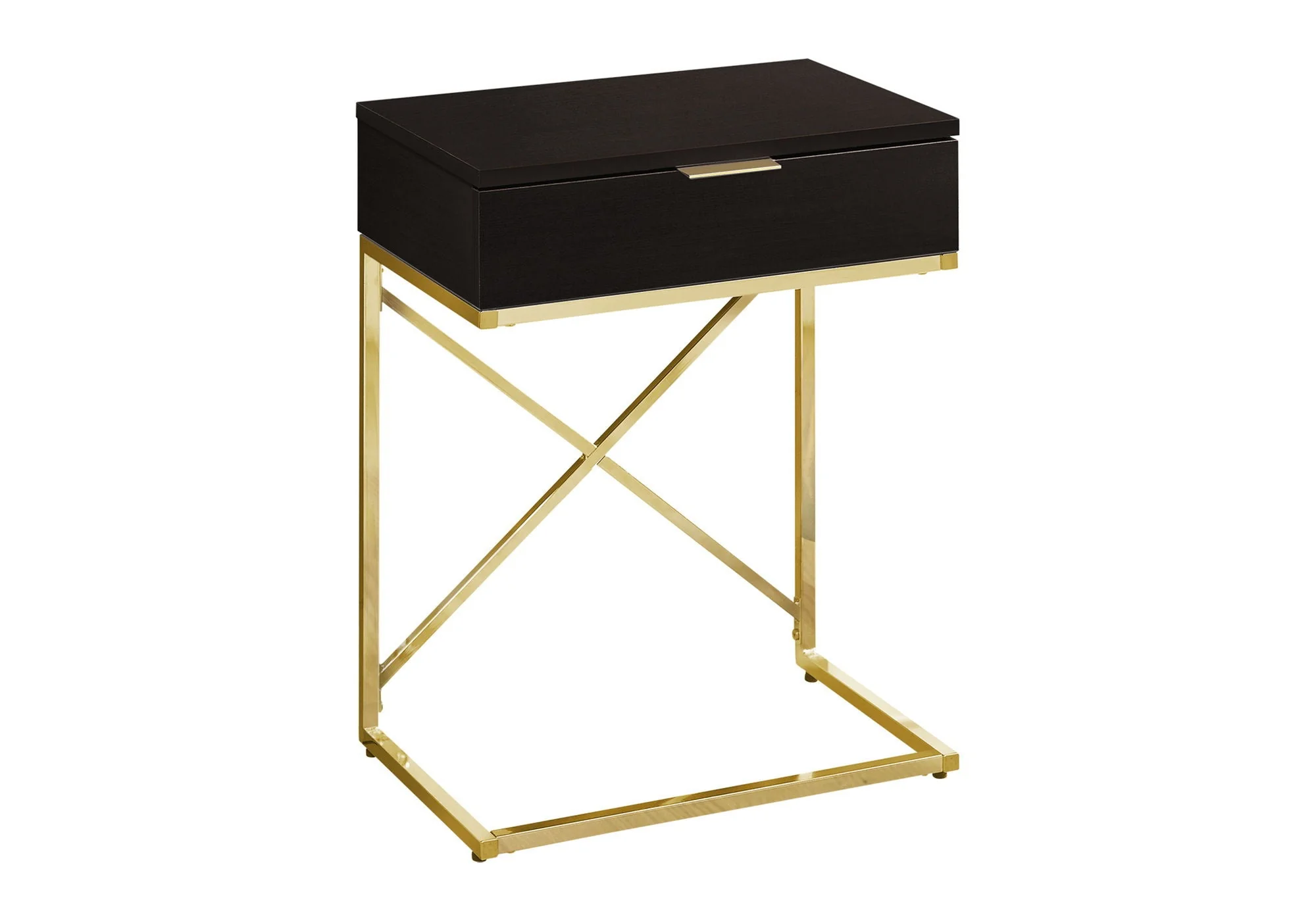 Accent Side Table, Storage Drawer, Spacious Tabletop, Contemporary & Modern - Image 17
