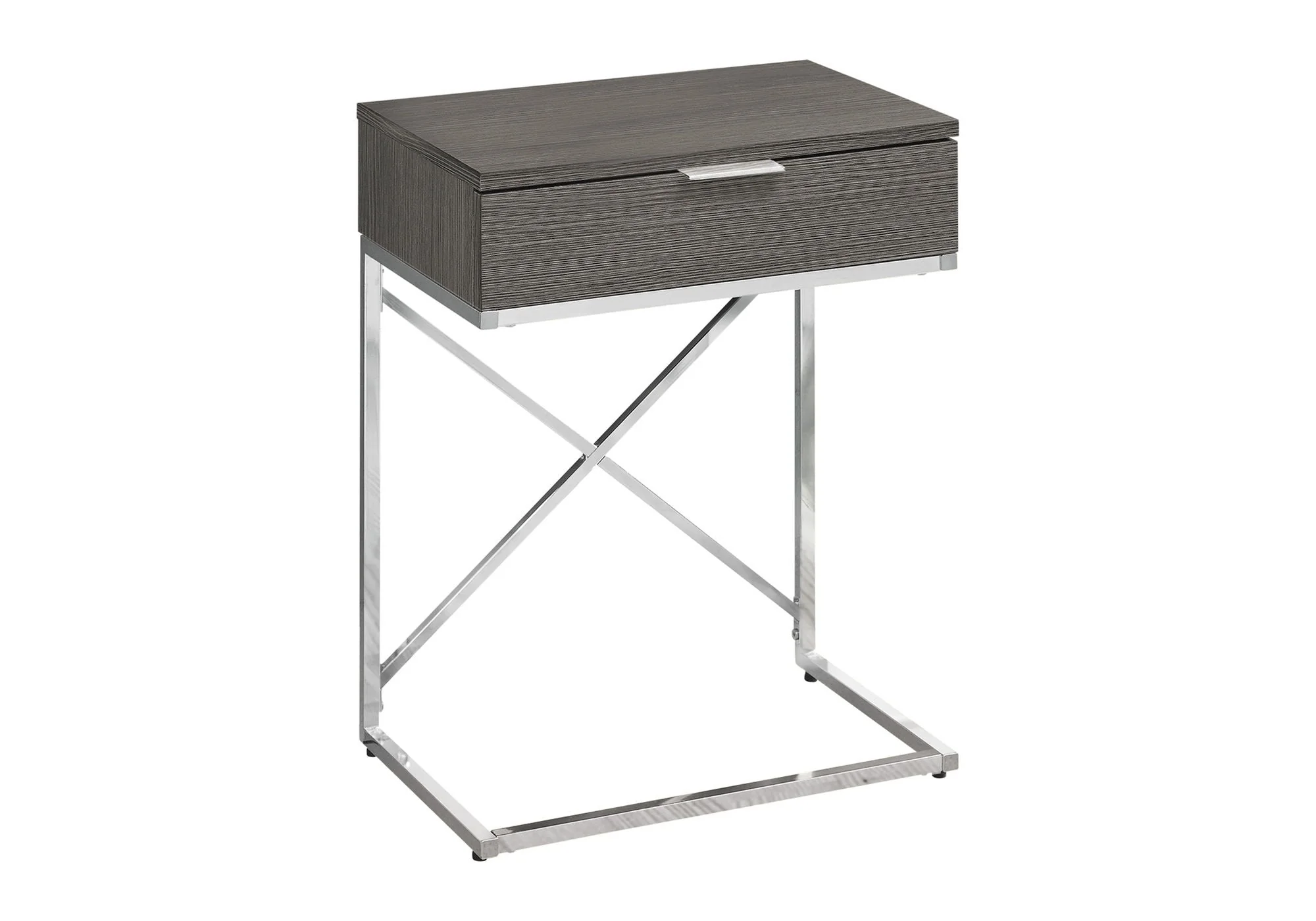 Accent Side Table, Storage Drawer, Spacious Tabletop, Contemporary & Modern - Image 7