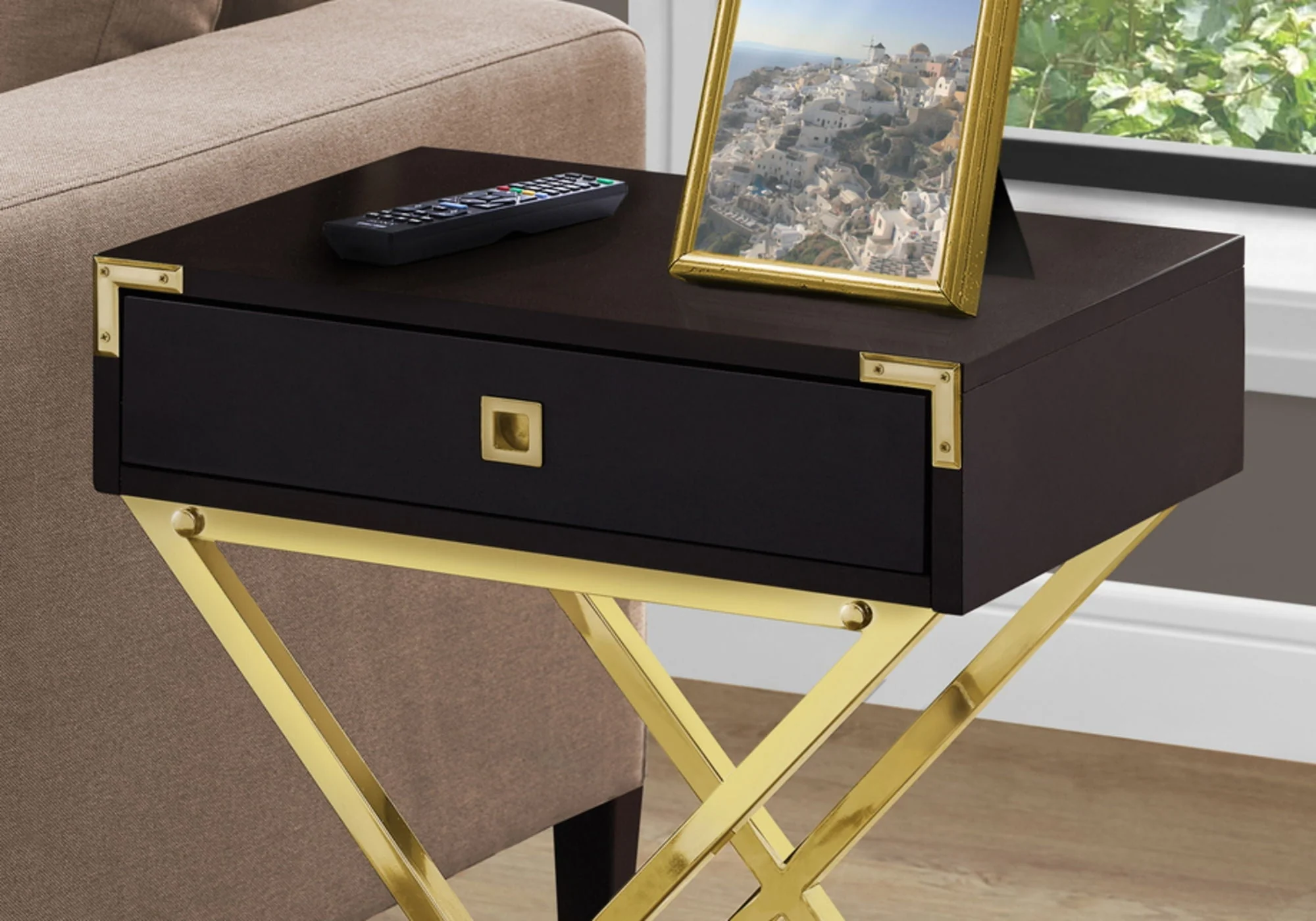 Accent Side Table, Storage Drawer, Stylish Design Contemporary & Modern - Image 10