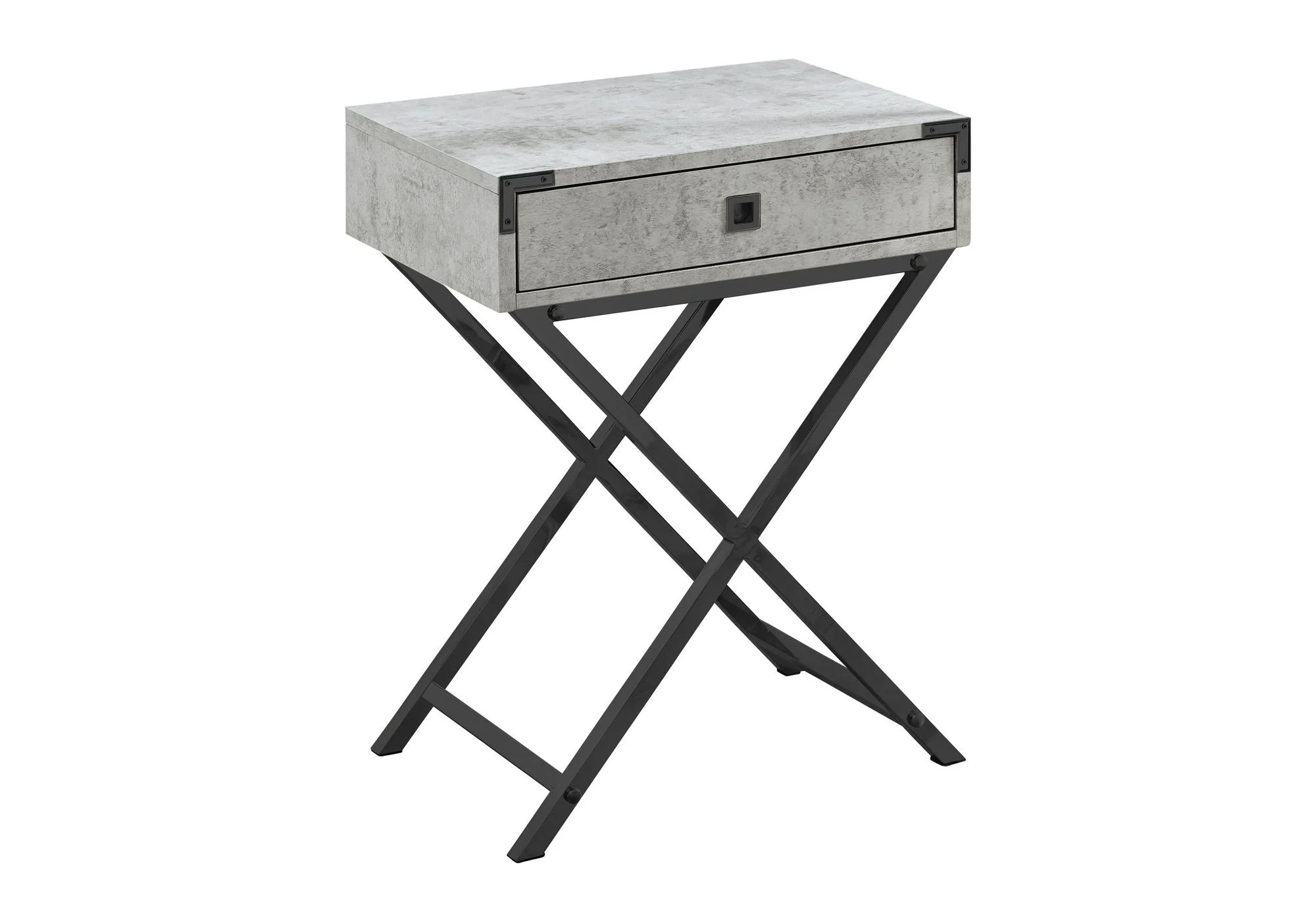 Accent Side Table, Storage Drawer, Stylish Design Contemporary & Modern - Image 8