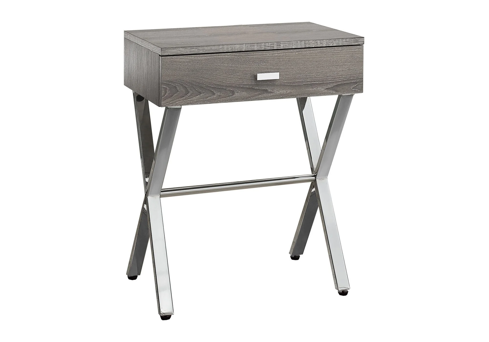 Accent Side X Table with Storage Drawer - Image 11