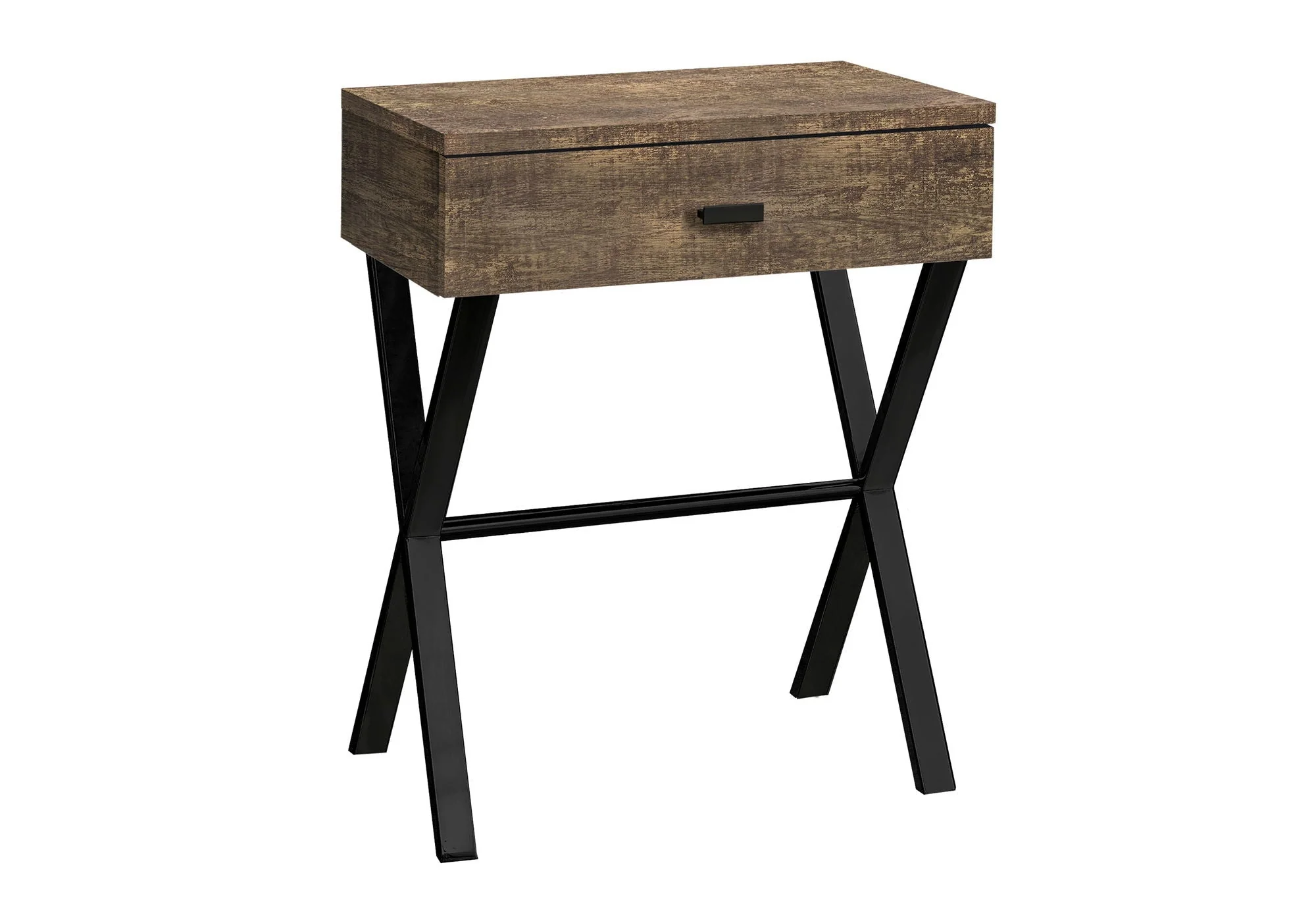 Accent Side X Table with Storage Drawer - Image 8