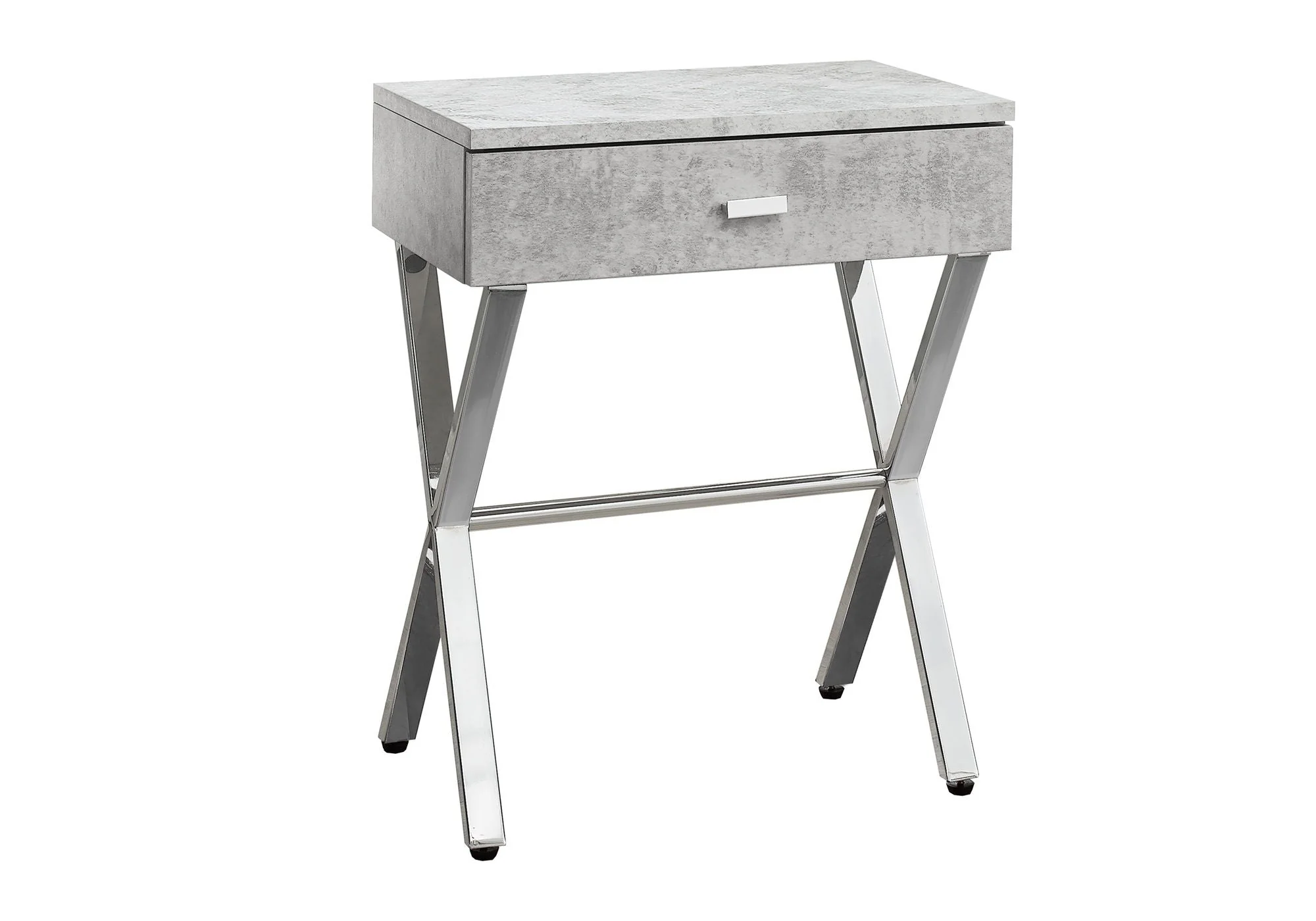 Accent Side X Table with Storage Drawer - Image 9