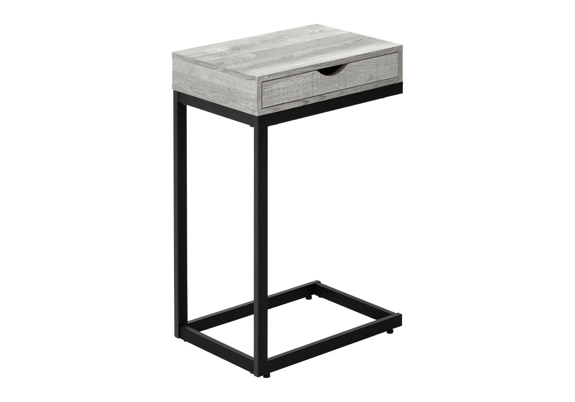 Accent Table, C - Shaped Contemporary Elegant Desig - Image 20