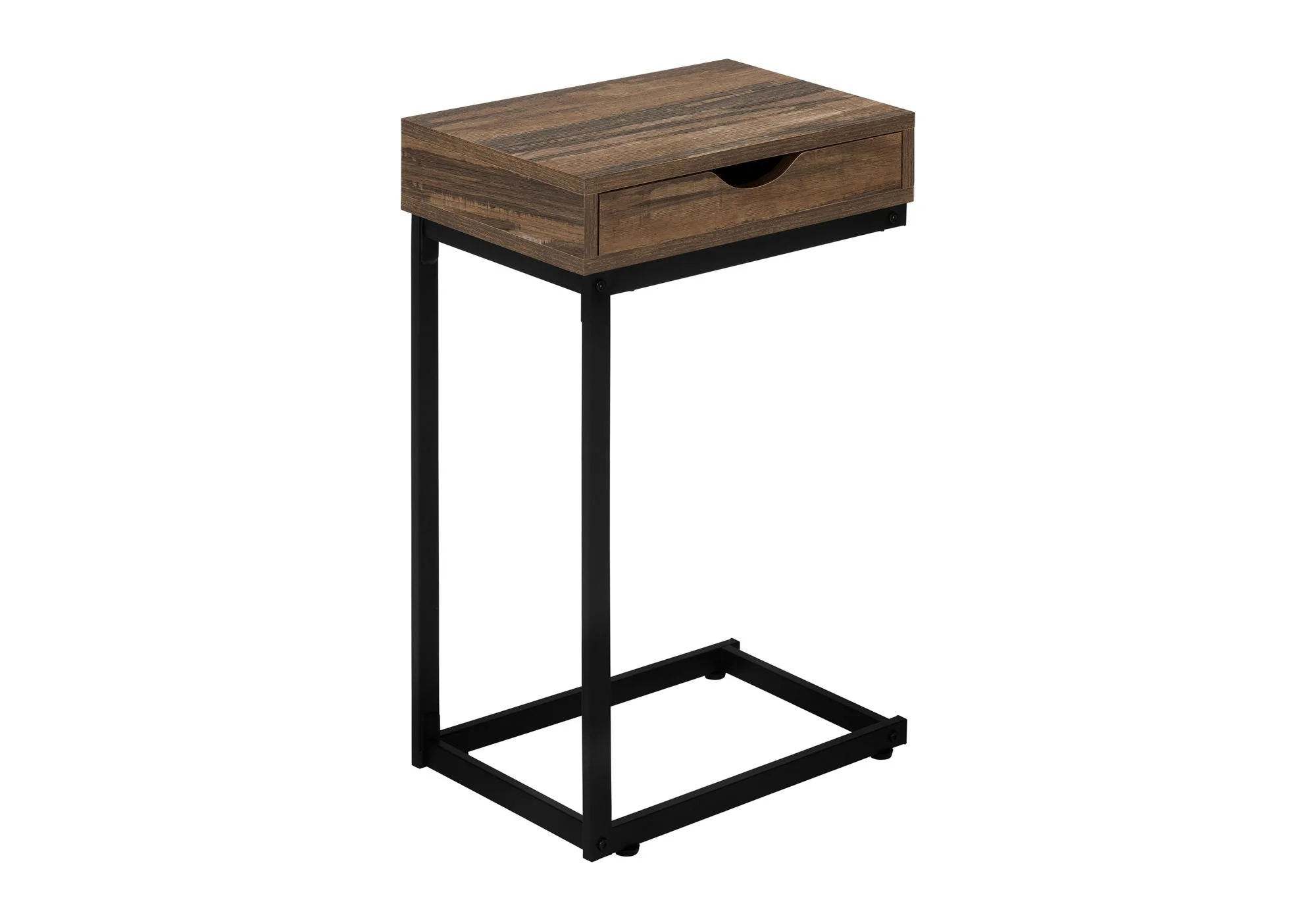 Accent Table, C - Shaped Contemporary Elegant Desig - Image 3