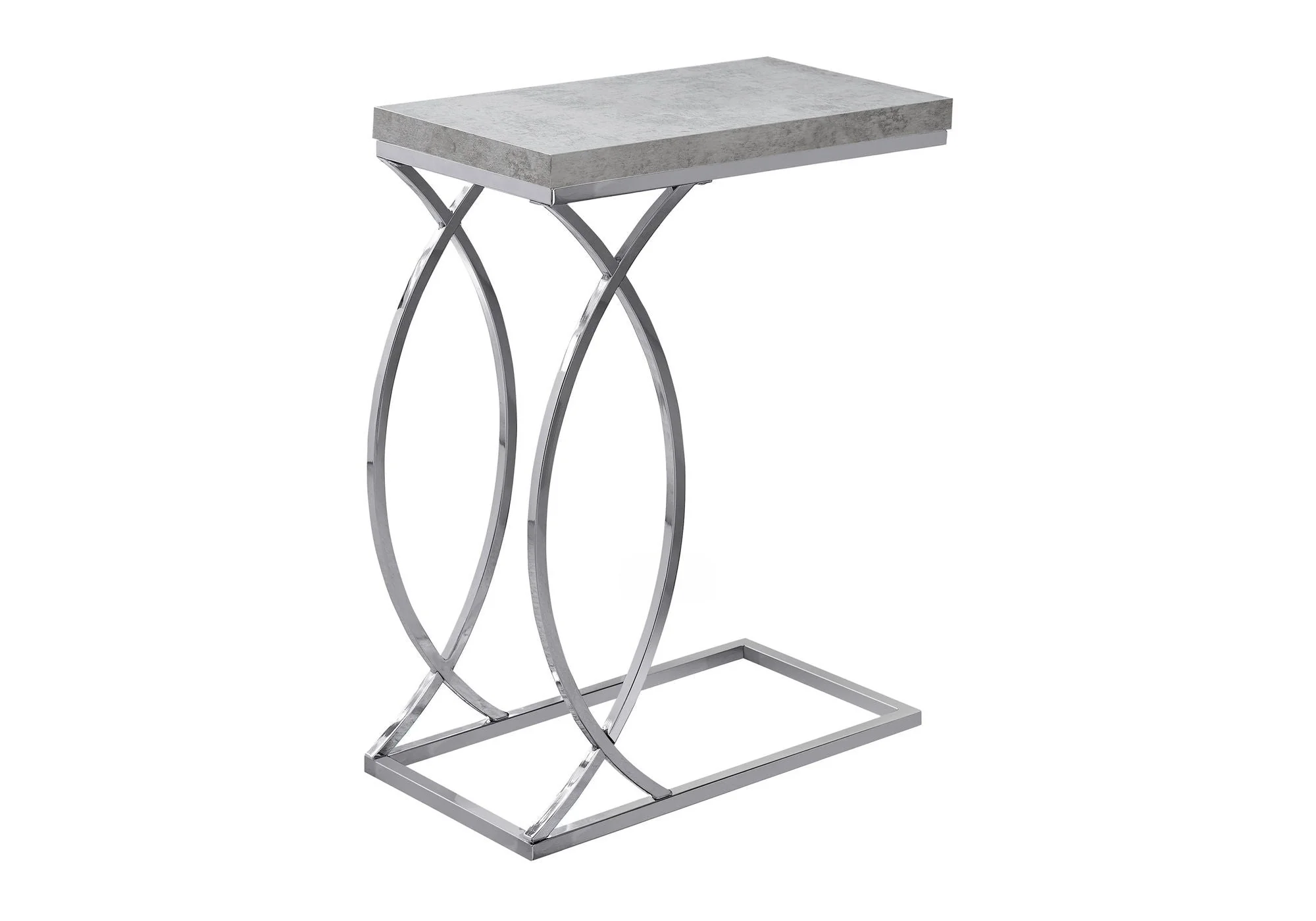 Accent Table, C - Shaped, Contemporary & Modern Design - Image 3