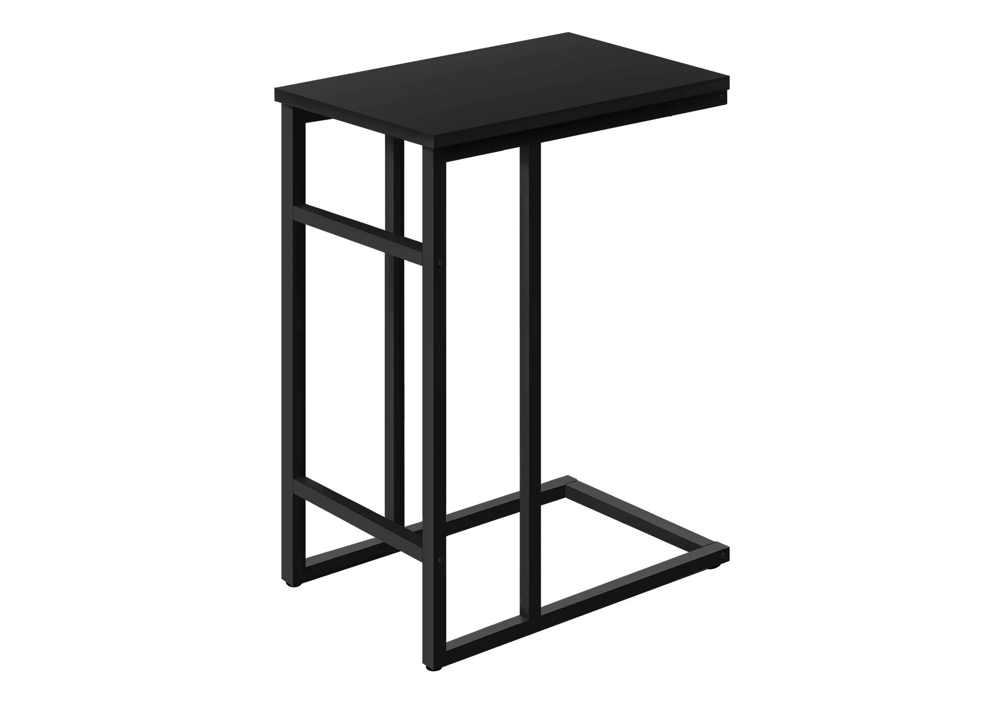 Accent Table, C - Shaped, Contemporary & Modern, Versatile Use - Image 6