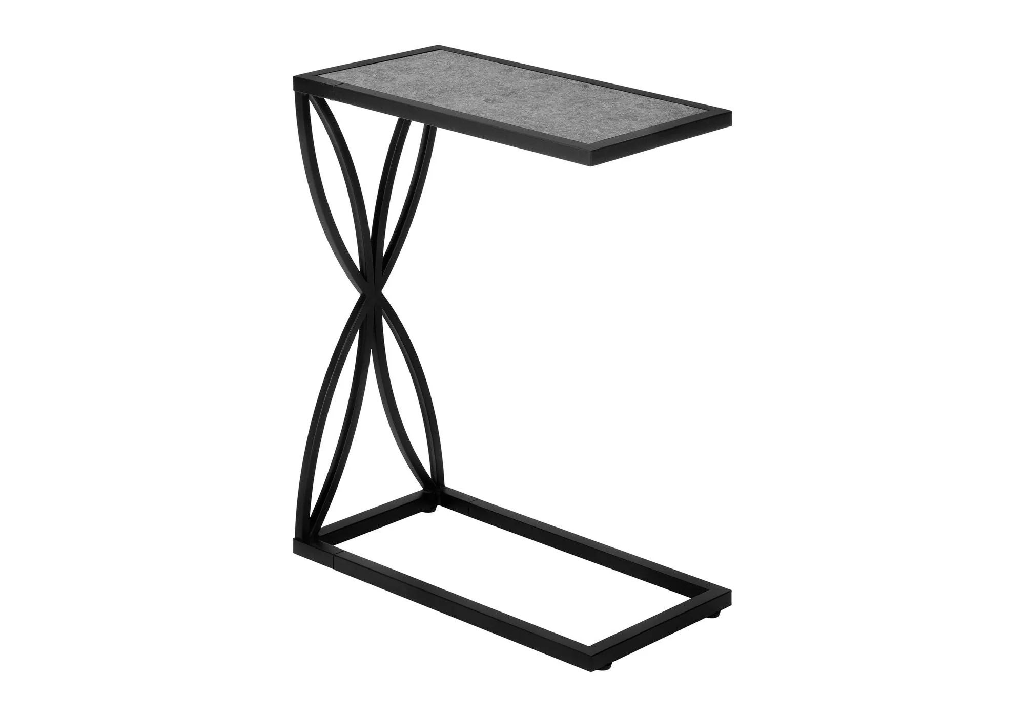 Accent Table C - Shaped, Modern - Gray - Image 3